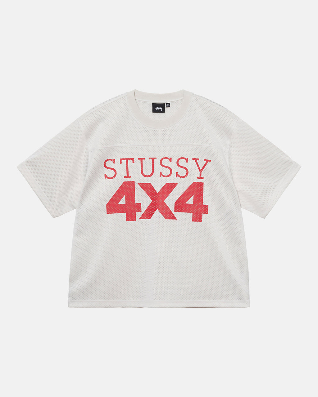 Stussy 4x4 Mesh Football Maglia Beige | 038PKVDJM