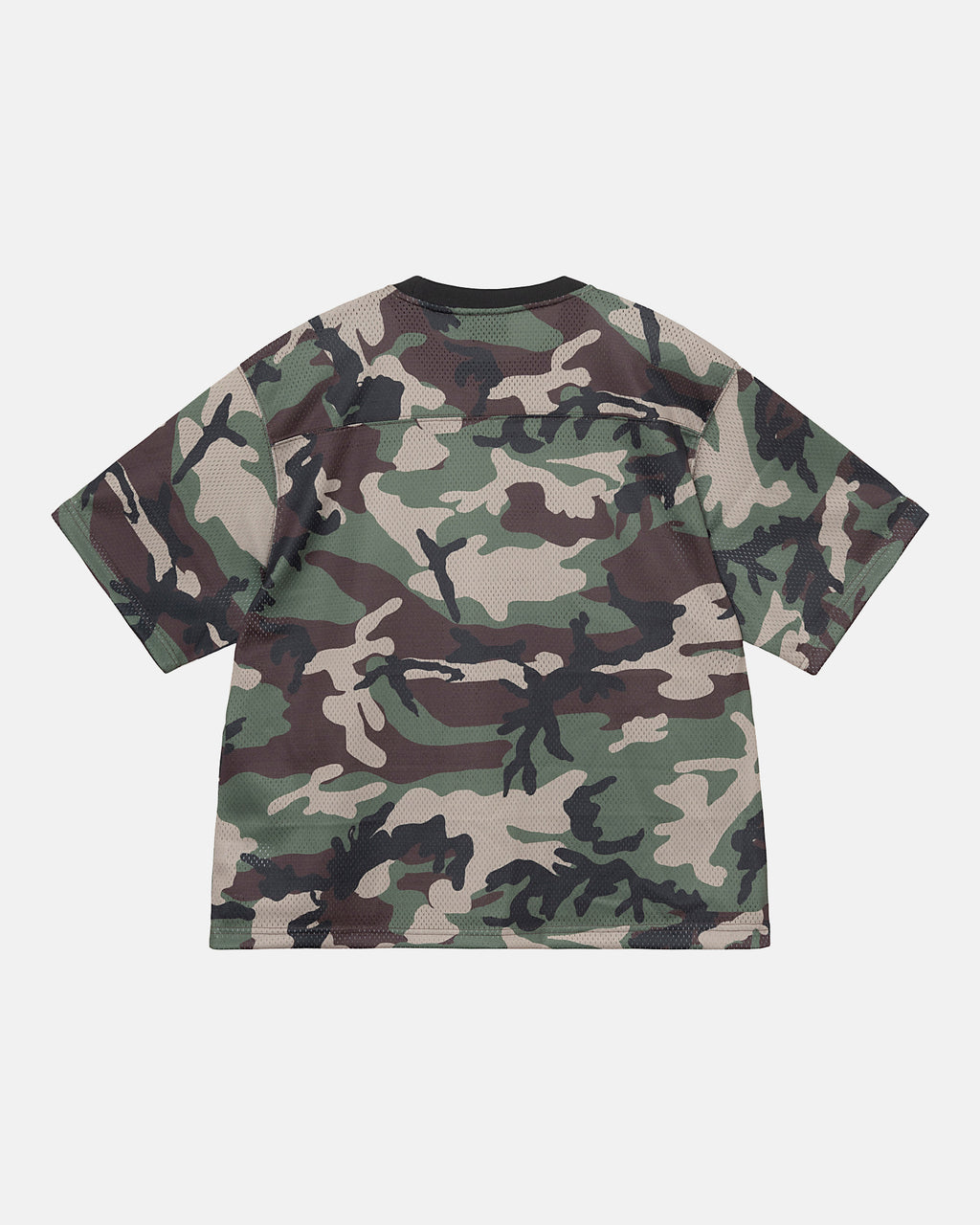 Stussy 4x4 Mesh Football Maglia Camouflage | 608UEHTJM