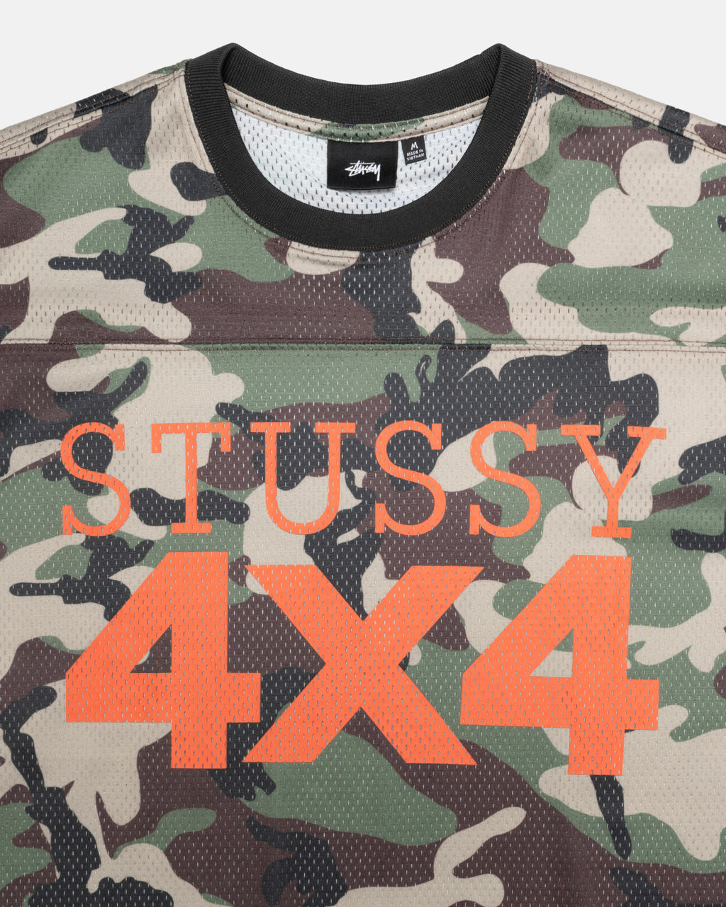 Stussy 4x4 Mesh Football Maglia Camouflage | 608UEHTJM