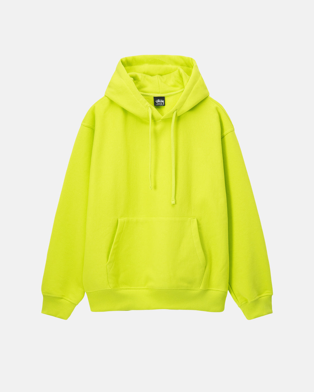 Stussy Back Applique Felpa con Cappuccio Keylime | 539AWVFHR