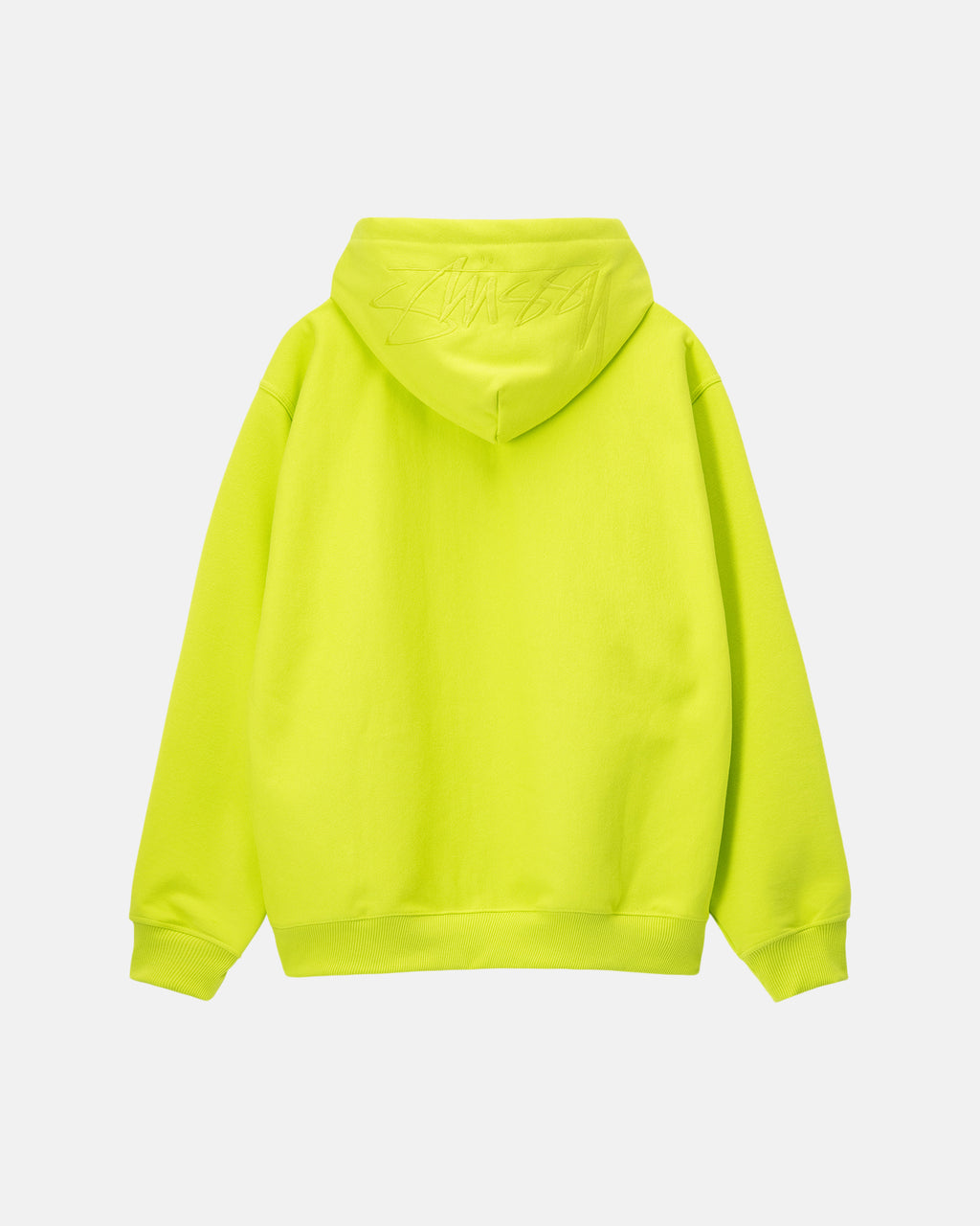 Stussy Back Applique Felpa con Cappuccio Keylime | 539AWVFHR