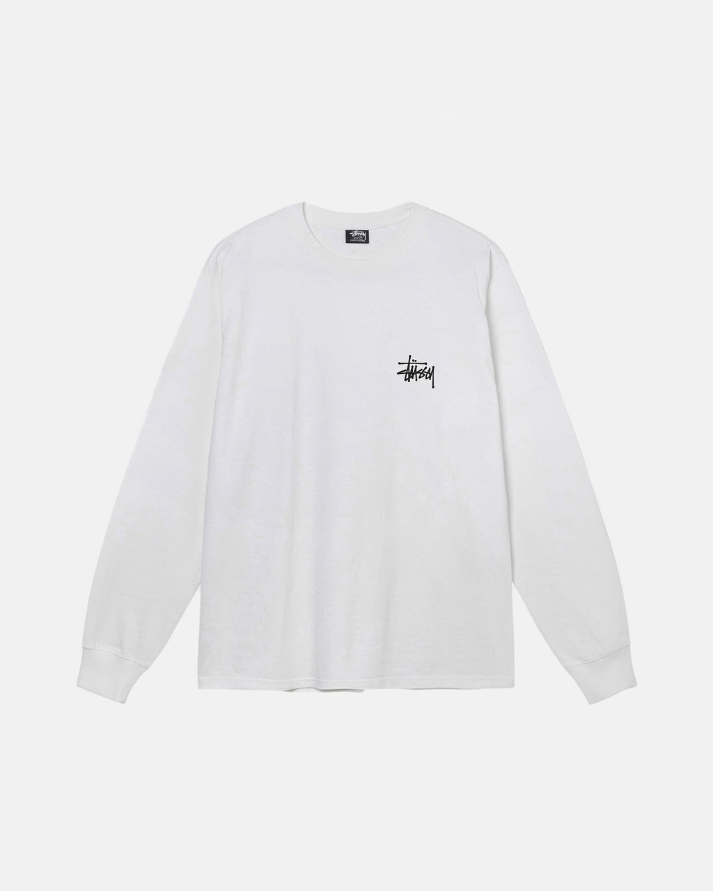 Stussy Basic Ls Magliette Running Bianche | 961EYLDCU