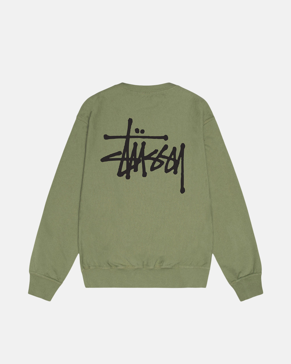 Stussy Basic Pigment Dyed Crew Pantaloncini Artichoke | 769BZYGKA