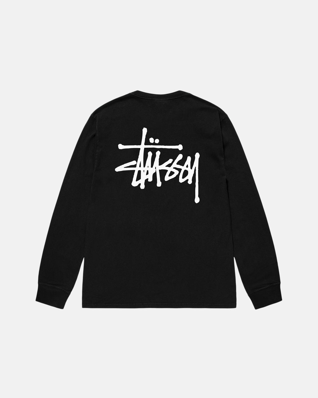 Stussy Basic Pigment Dyed Ls Magliette Running Nere | 962DCJVKM