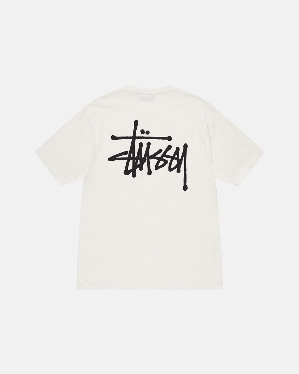 Stussy Basic Pigment Dyed Magliette Running Beige | 526RQWPSI