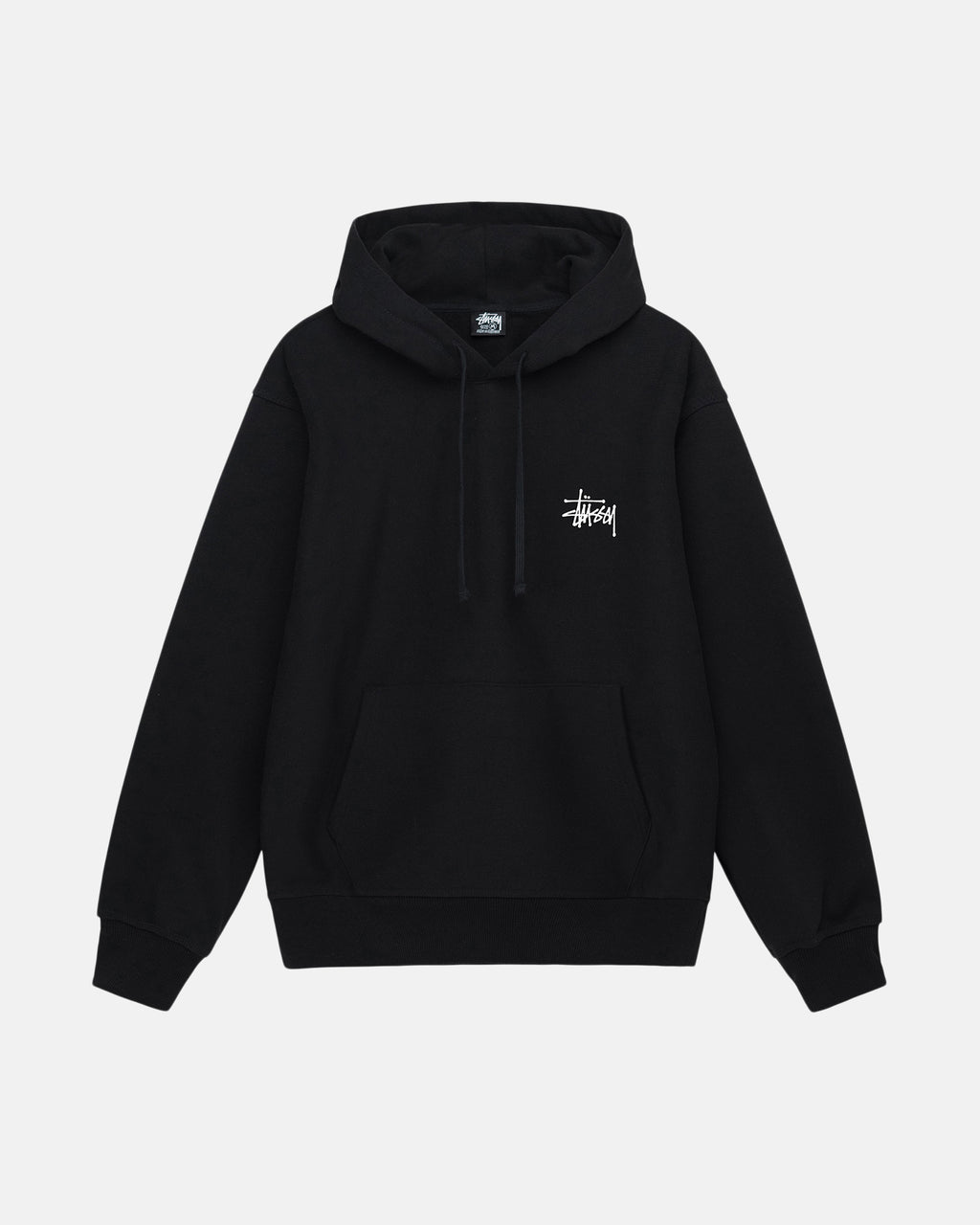 Stussy Basic Stüssy Felpa con Cappuccio Nere | 307GQXAOS