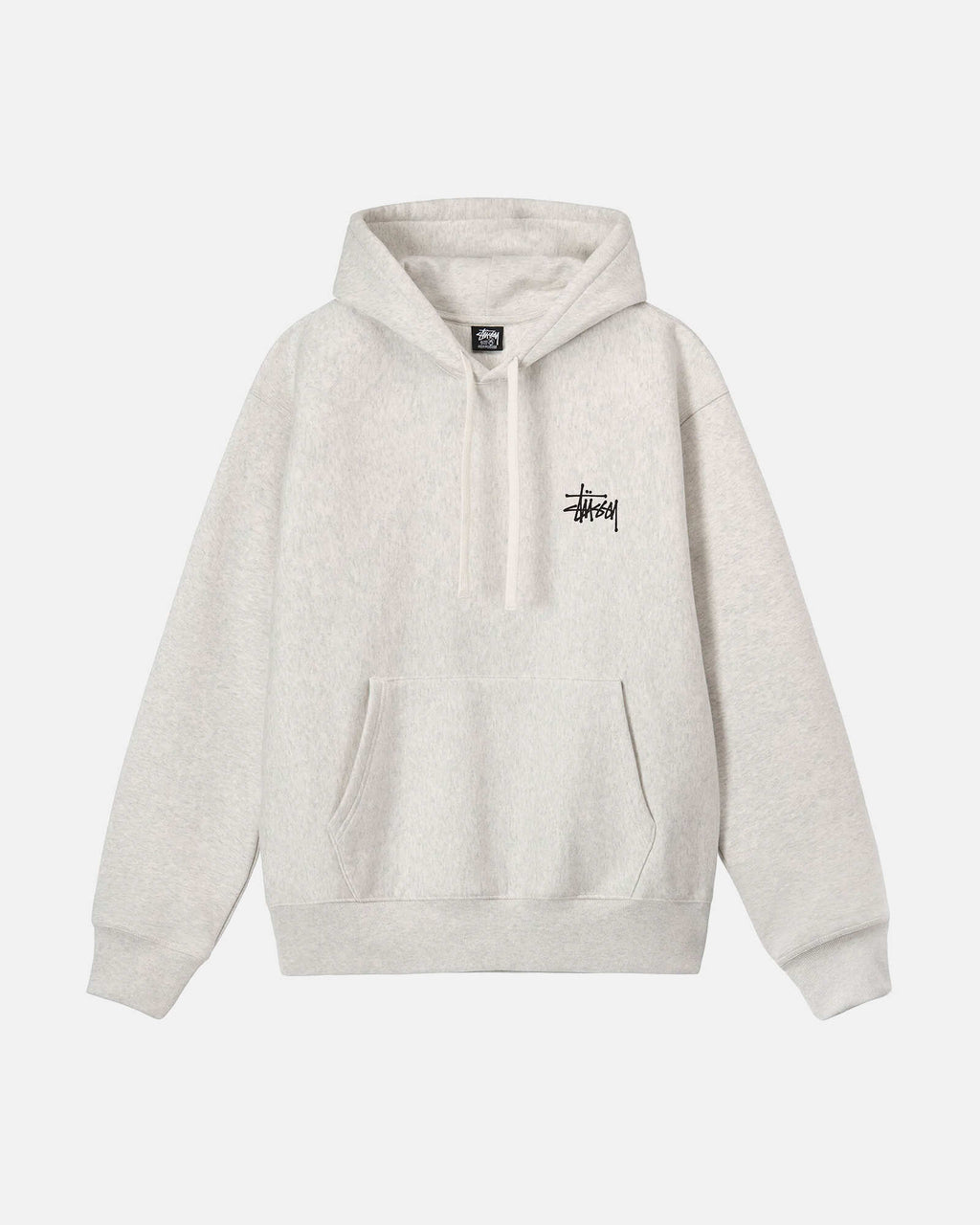 Stussy Basic Stüssy Felpa con Cappuccio Grigie | 683JZKXLT