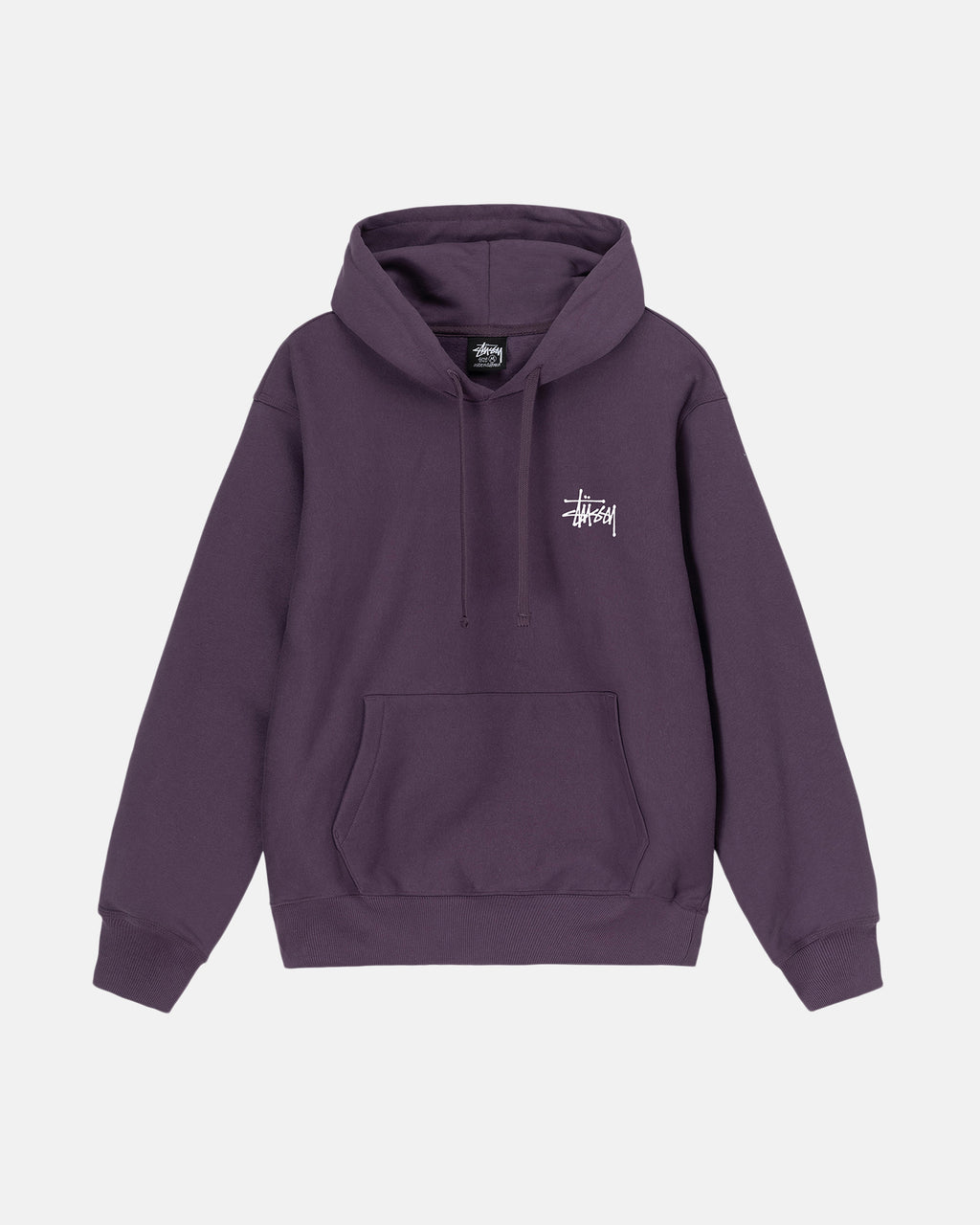 Stussy Basic Stüssy Felpa con Cappuccio Viola | 802XOLSWM