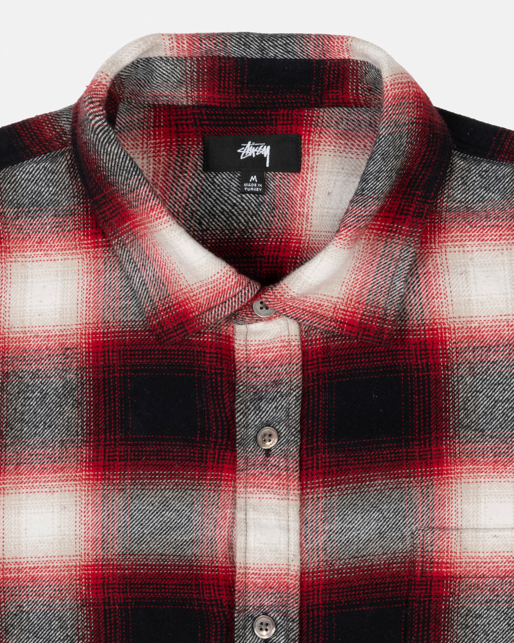 Stussy Bay Plaid Camicie Rosse | 970ZYKDBC