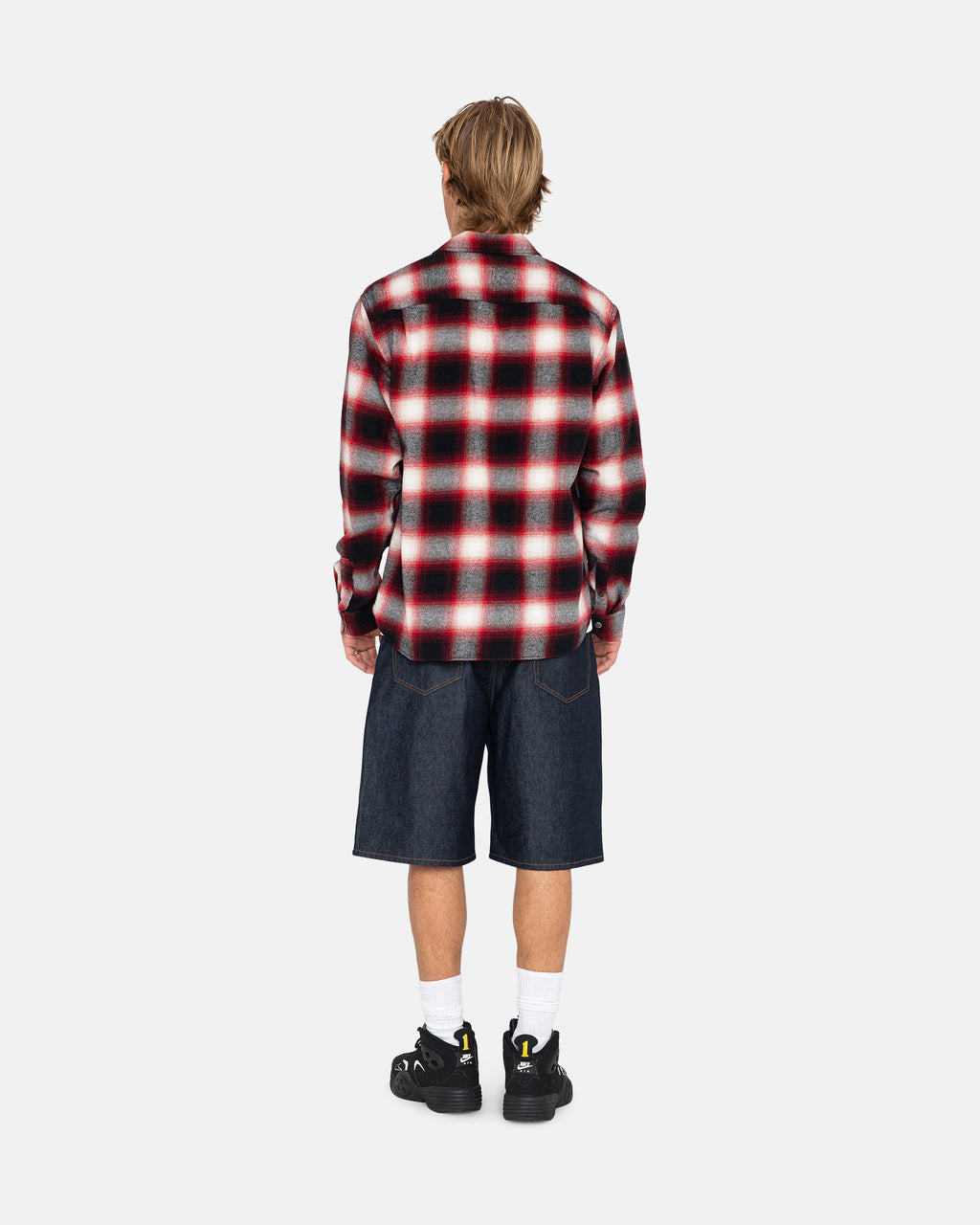 Stussy Bay Plaid Camicie Rosse | 970ZYKDBC