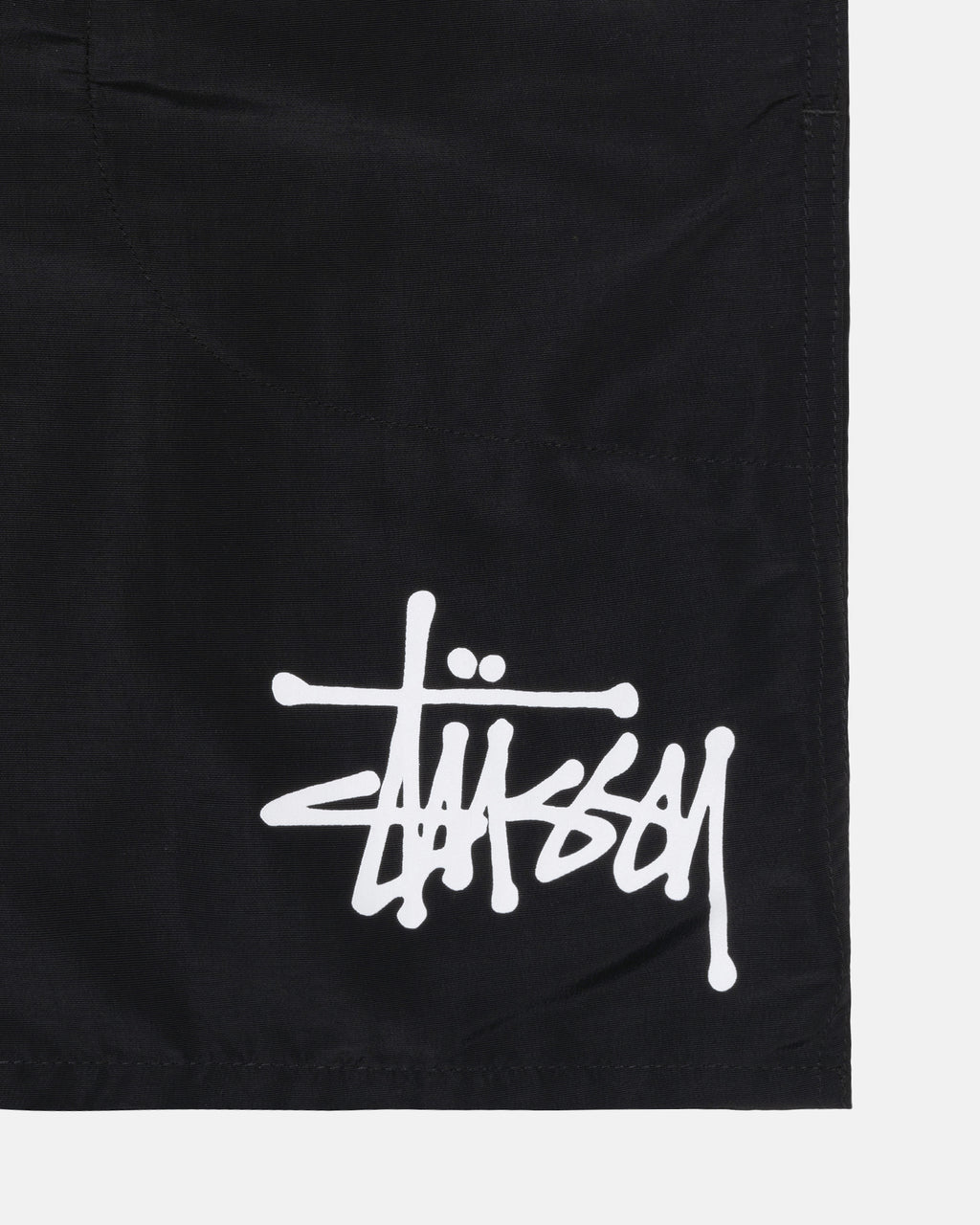 Stussy Big Basic Acqua Pantaloncini Nere | 148YPSQGC