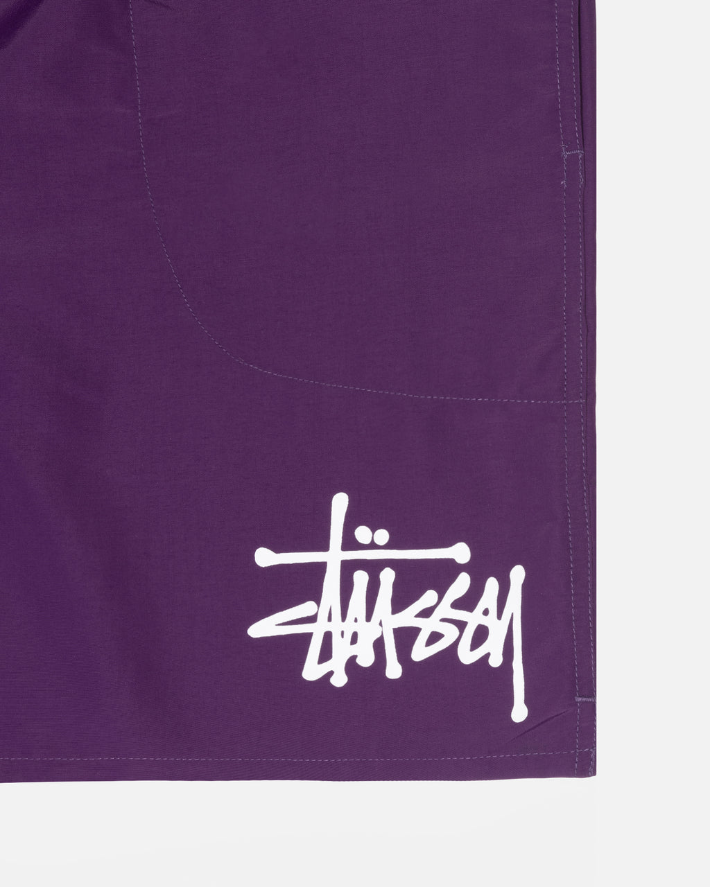 Stussy Big Basic Acqua Pantaloncini Viola | 371HEJICV