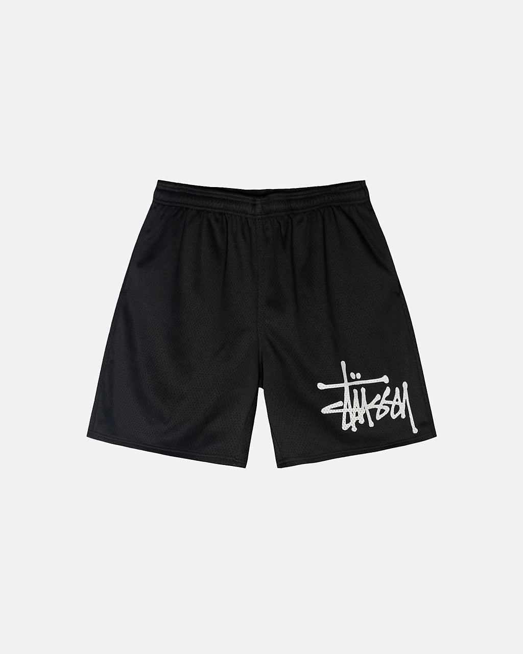 Stussy Big Basic Mesh Pantaloncini Nere | 520FWHVMZ