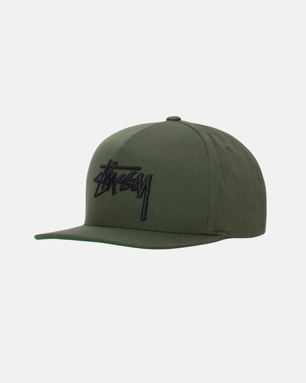 Stussy Big Stock Point Crown Berretti Verde Oliva Chiaro | 763VSUONT