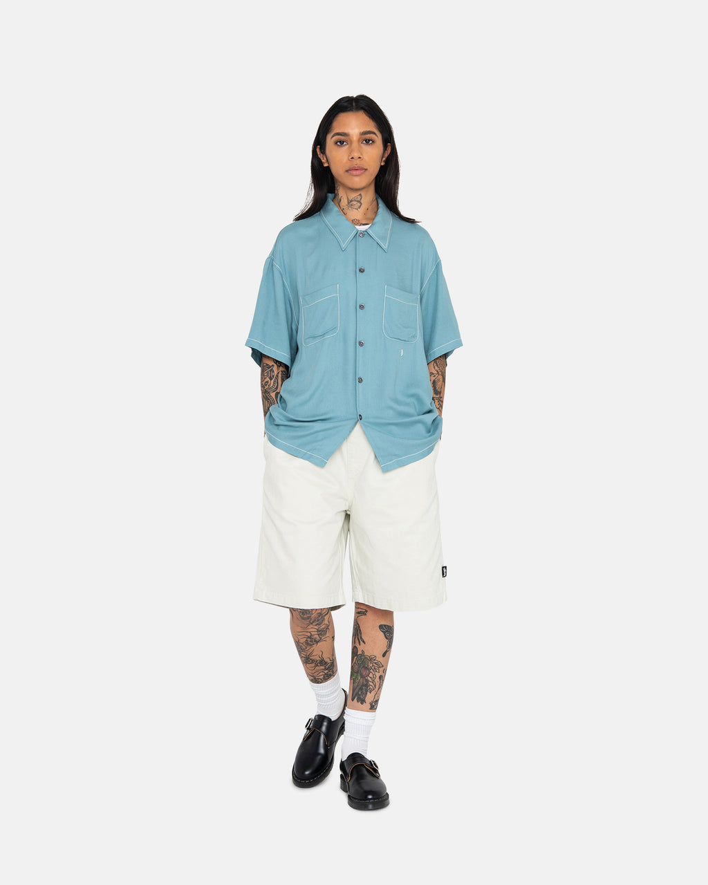 Stussy Brushed Beach Pantaloncini Beige | 941COXFWE