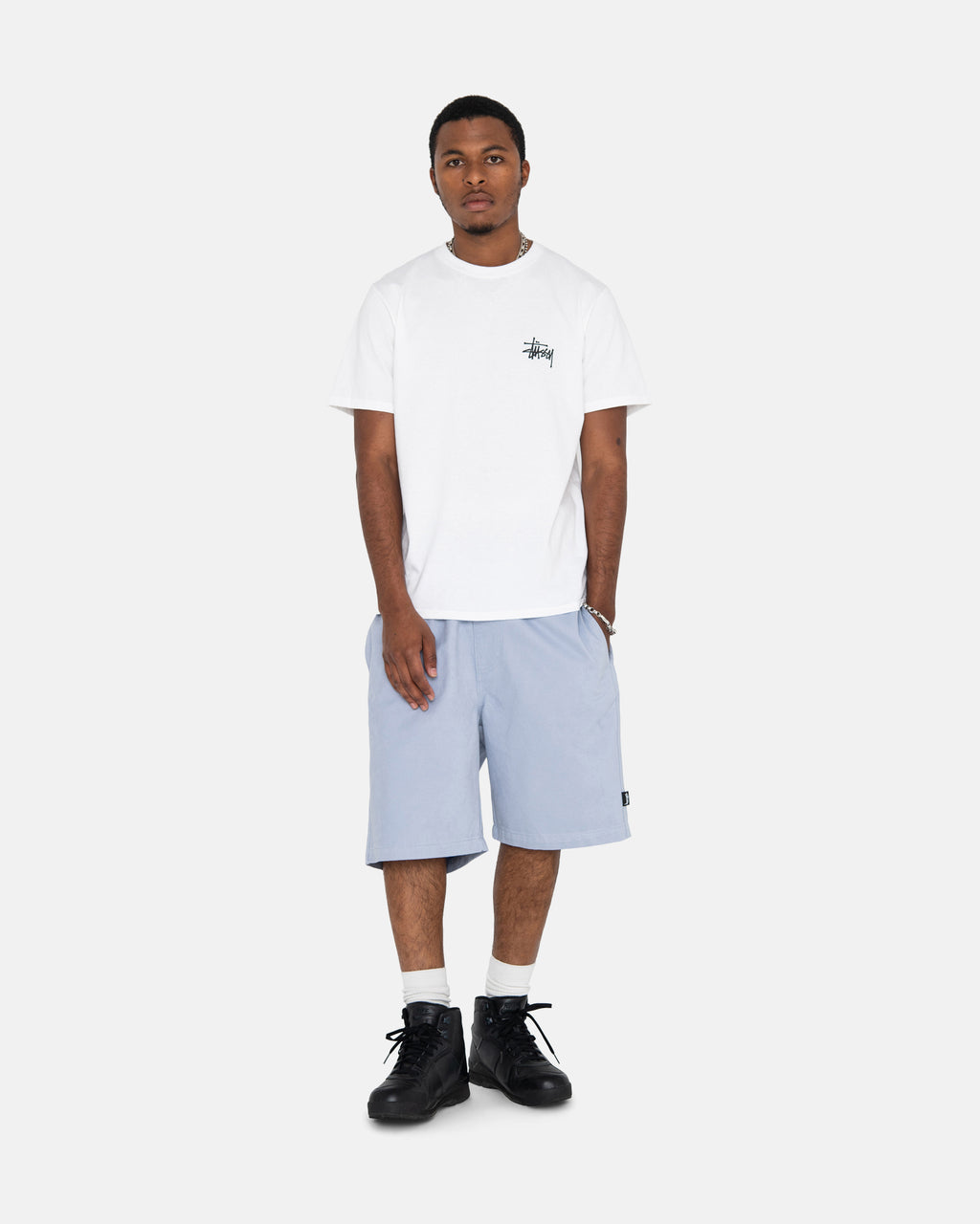 Stussy Brushed Beach Pantaloncini Blu | 574ZFSMCO