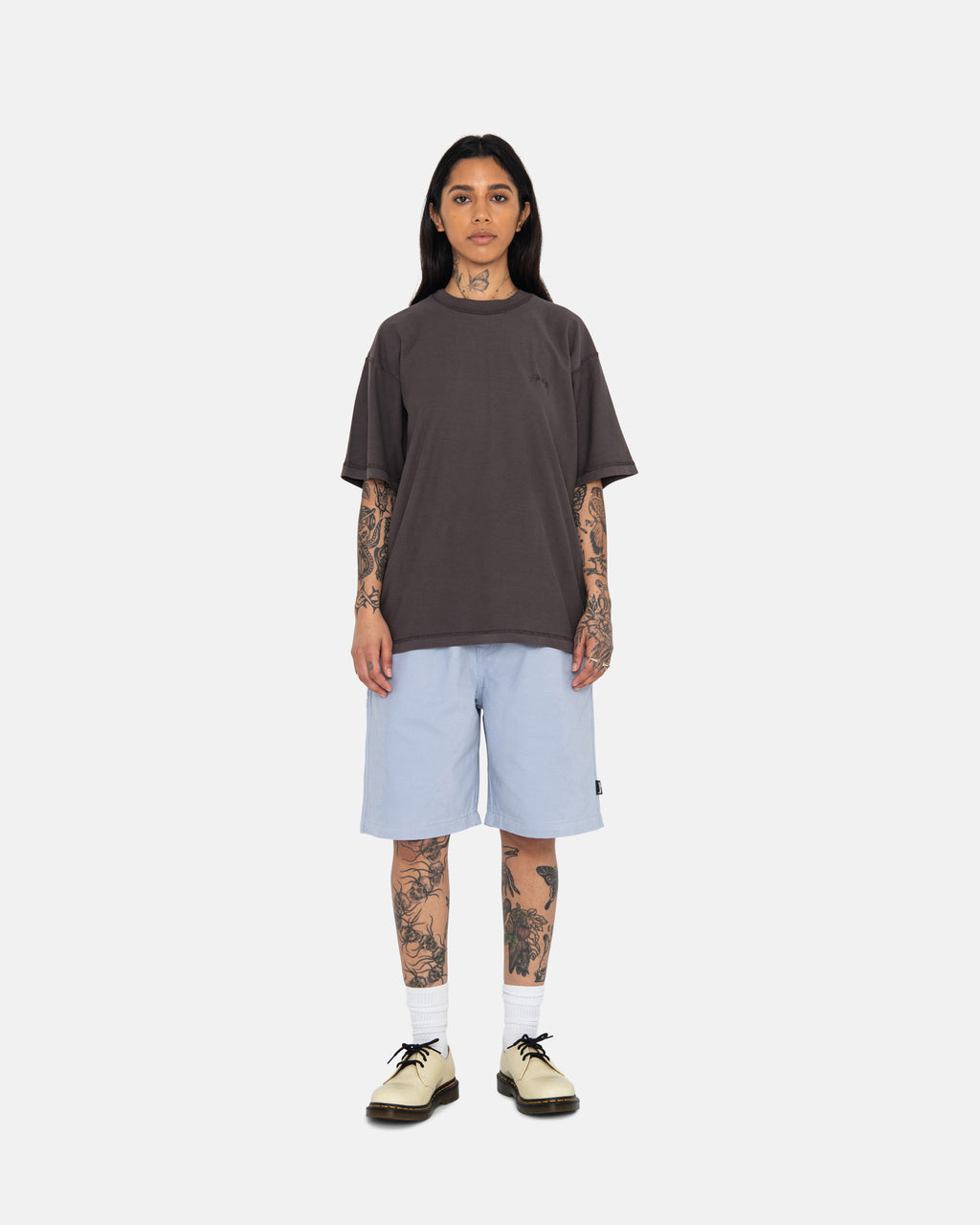 Stussy Brushed Beach Pantaloncini Blu | 574ZFSMCO