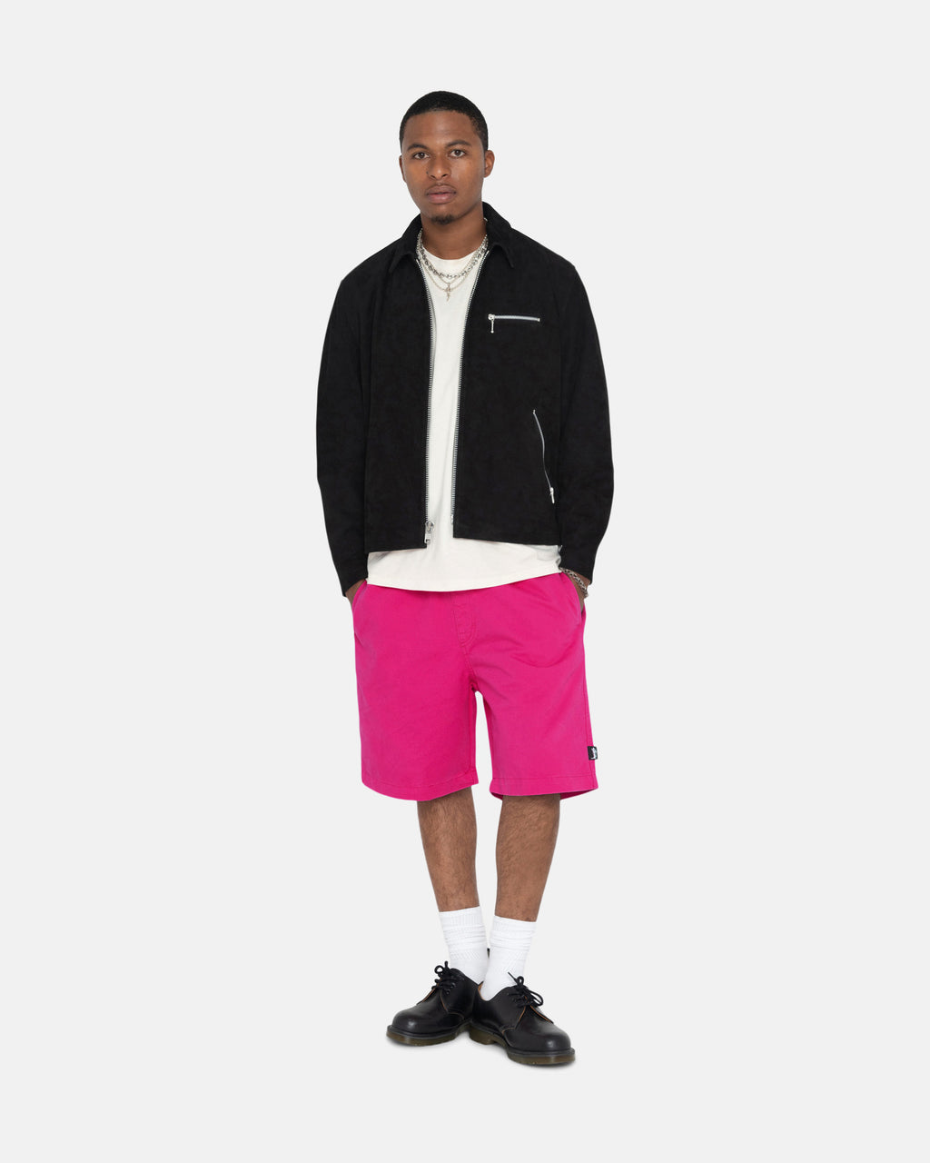 Stussy Brushed Beach Pantaloncini Rosa | 574KHIYWC