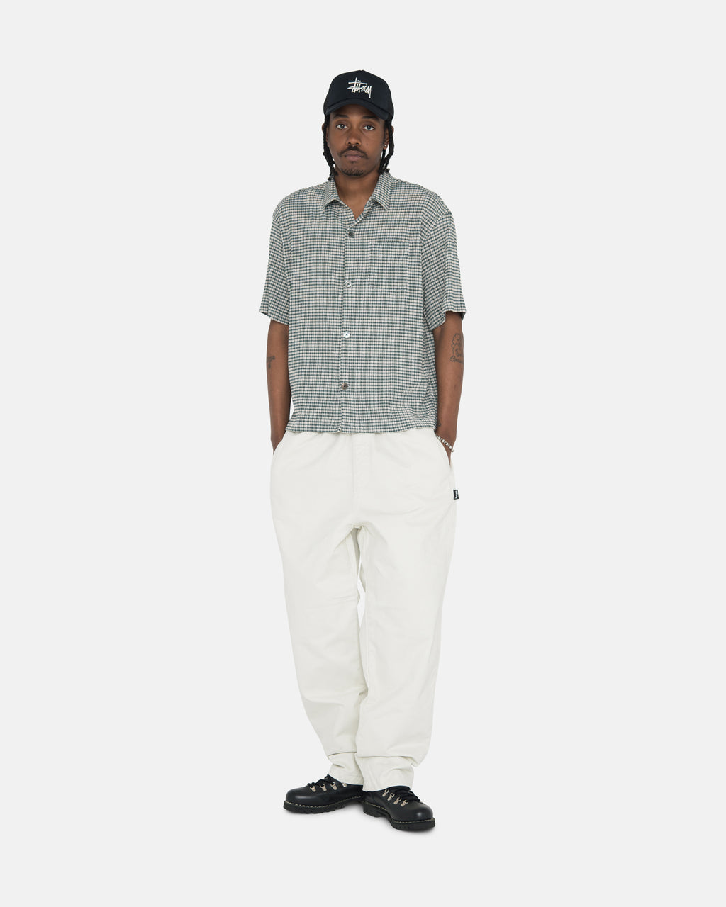 Stussy Brushed Beach Pantaloni Beige | 645BRASVJ