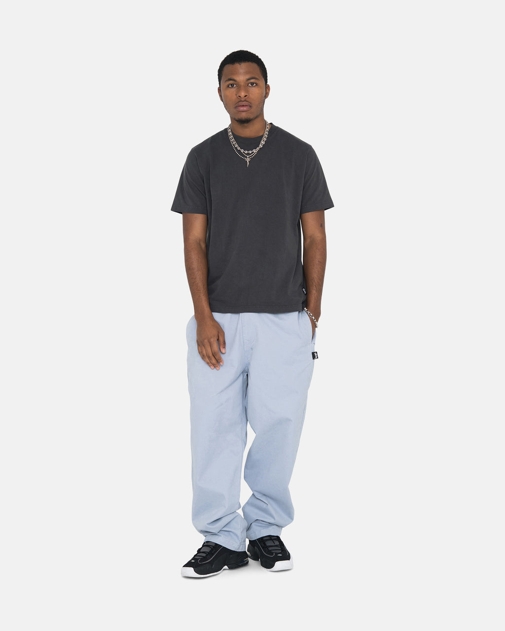 Stussy Brushed Beach Pantaloni Blu | 689AKPXSB