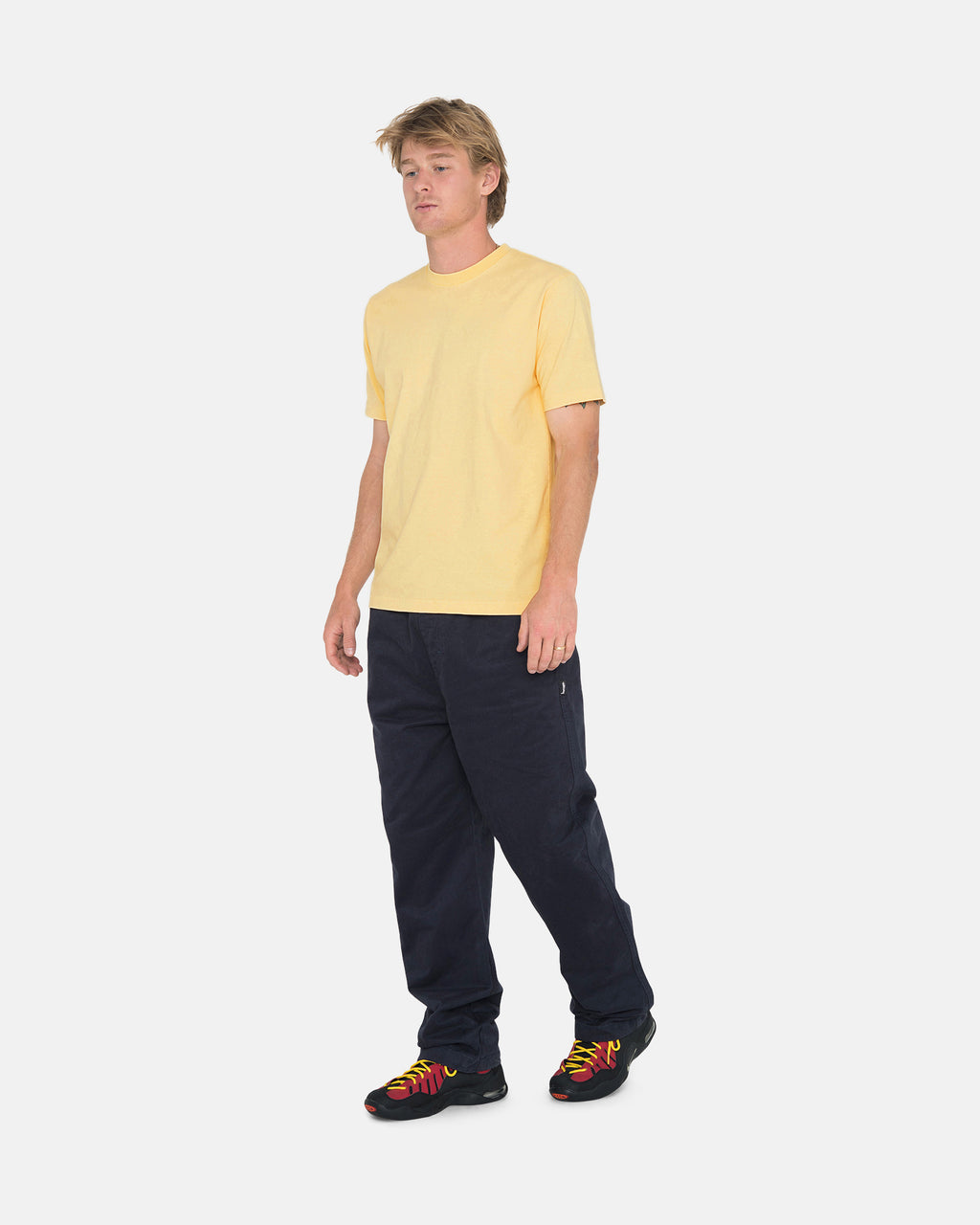 Stussy Brushed Beach Pantaloni Blu Marino | 765JUEFPO