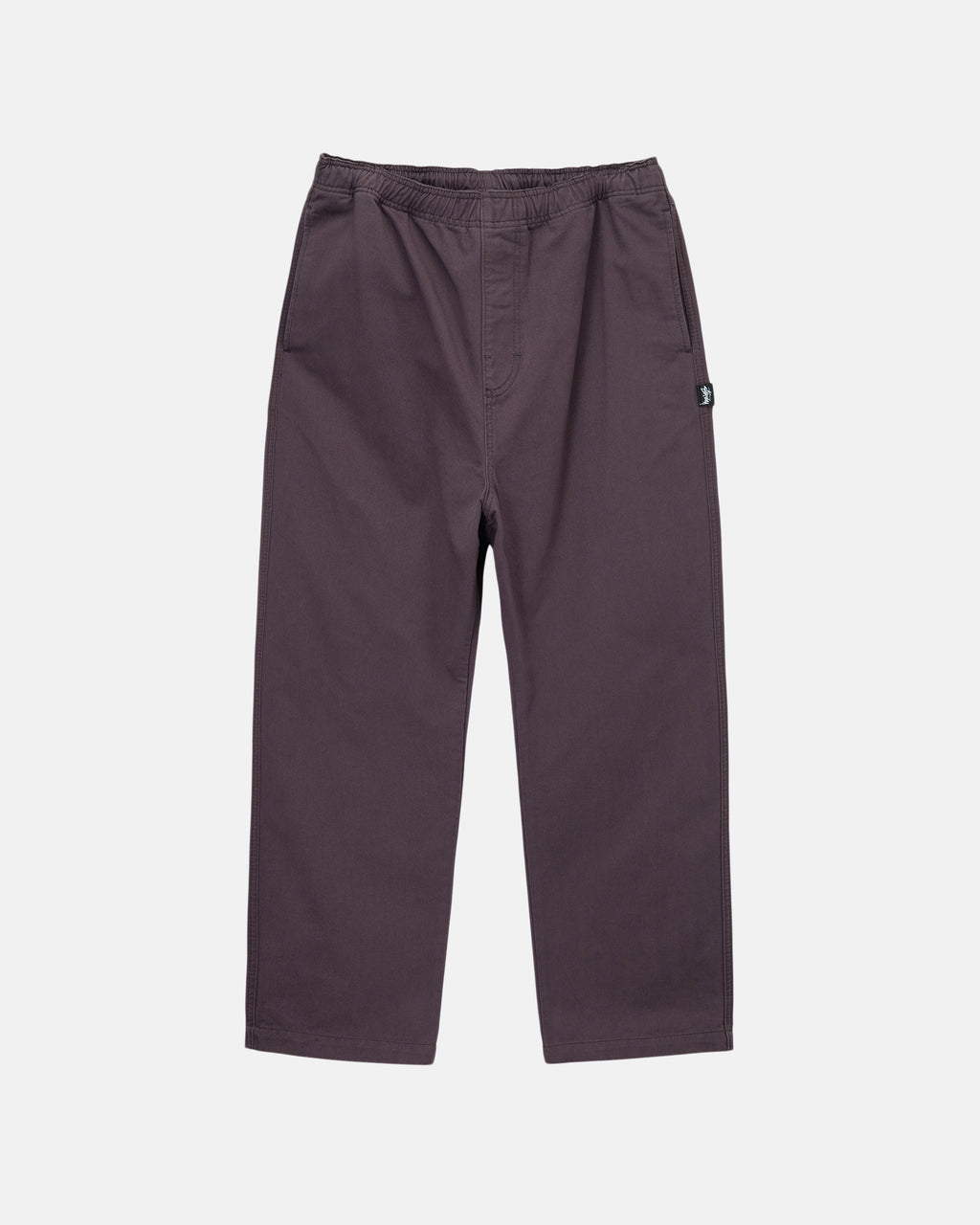 Stussy Brushed Beach Pantaloni Bordeaux | 718JNKHRI