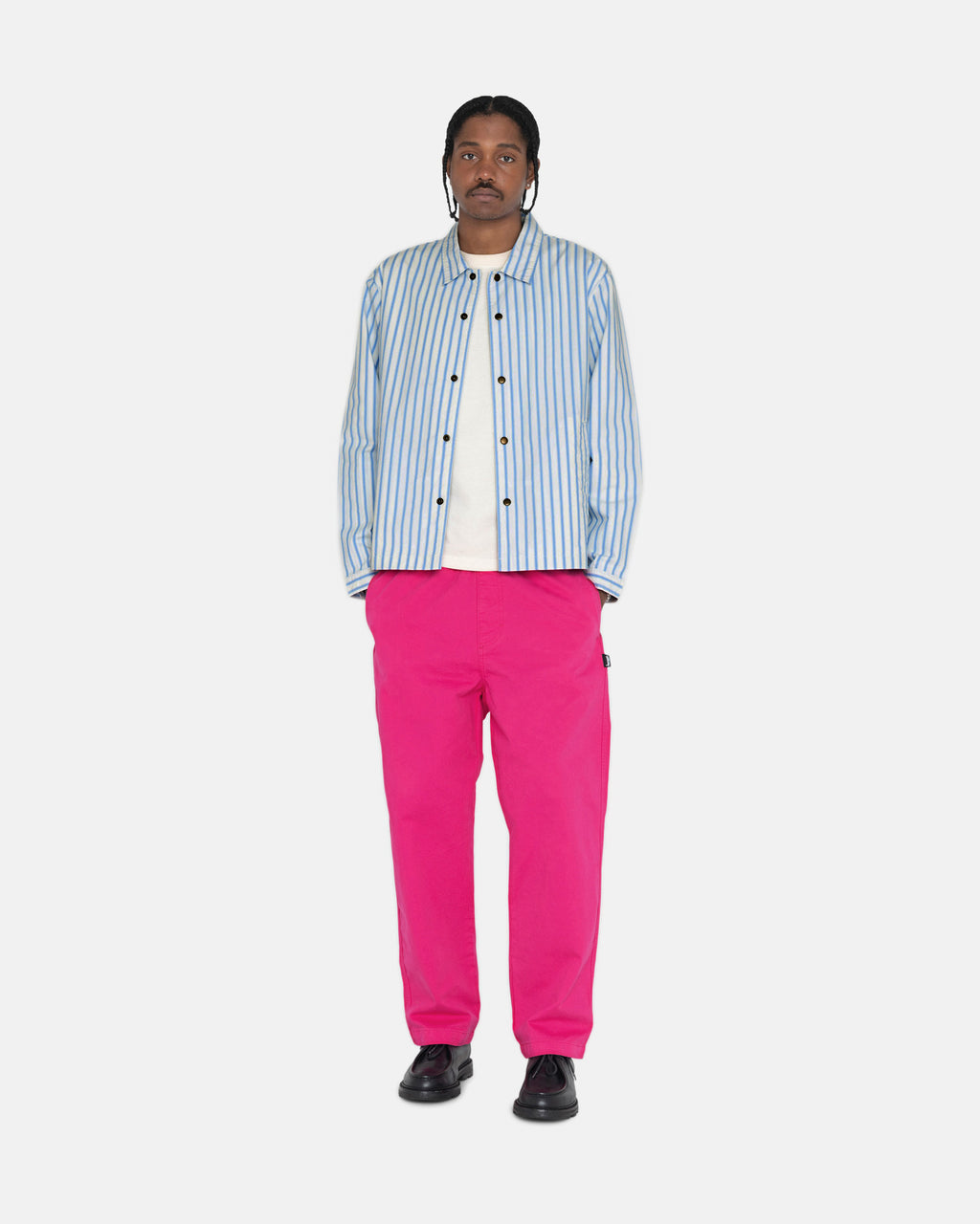 Stussy Brushed Beach Pantaloni Rosa | 605VMUDBK