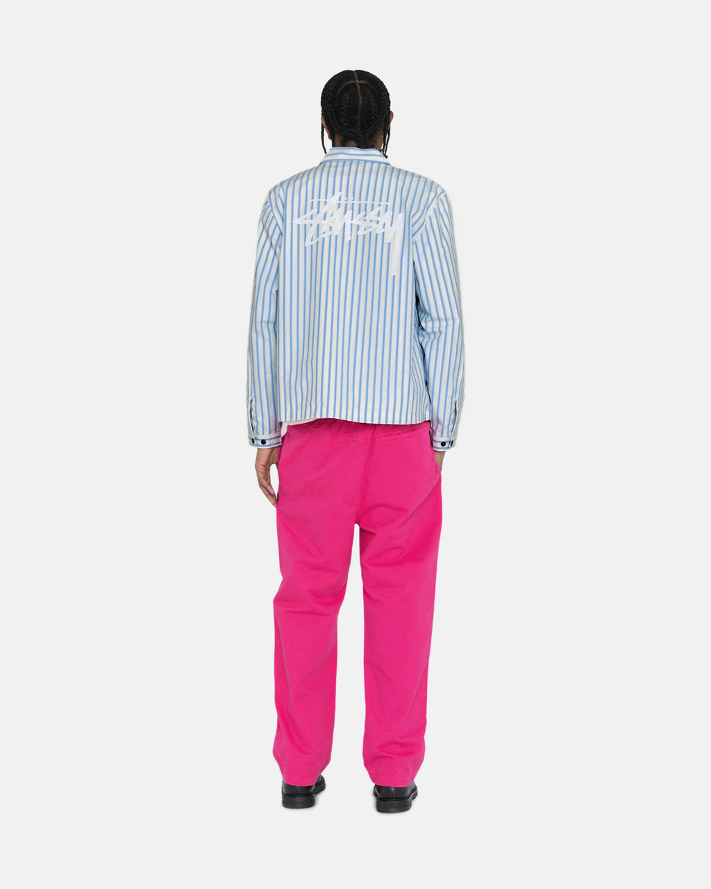 Stussy Brushed Beach Pantaloni Rosa | 605VMUDBK