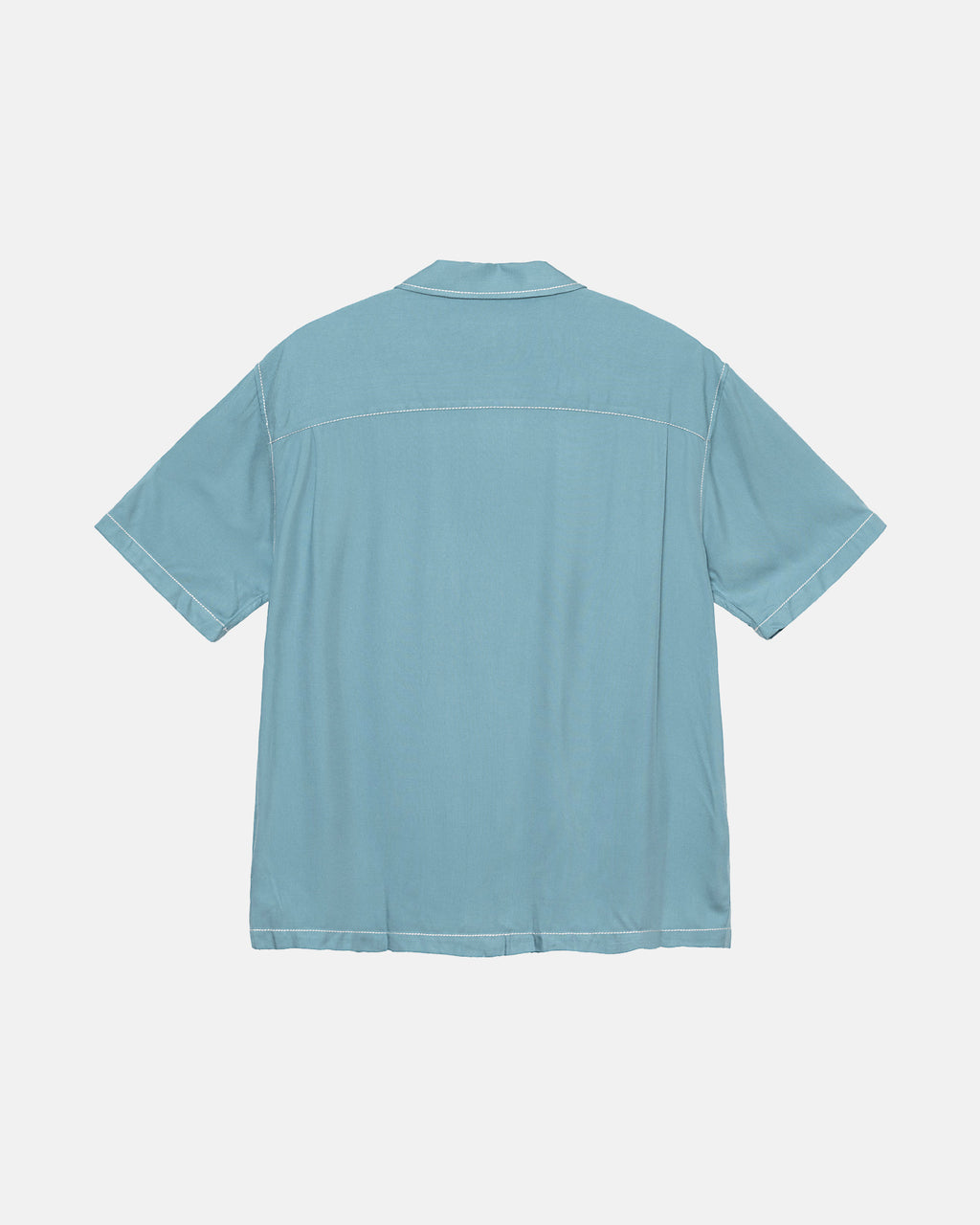 Stussy Contrast Pick Stitched Camicie Blu | 768UVDIYC