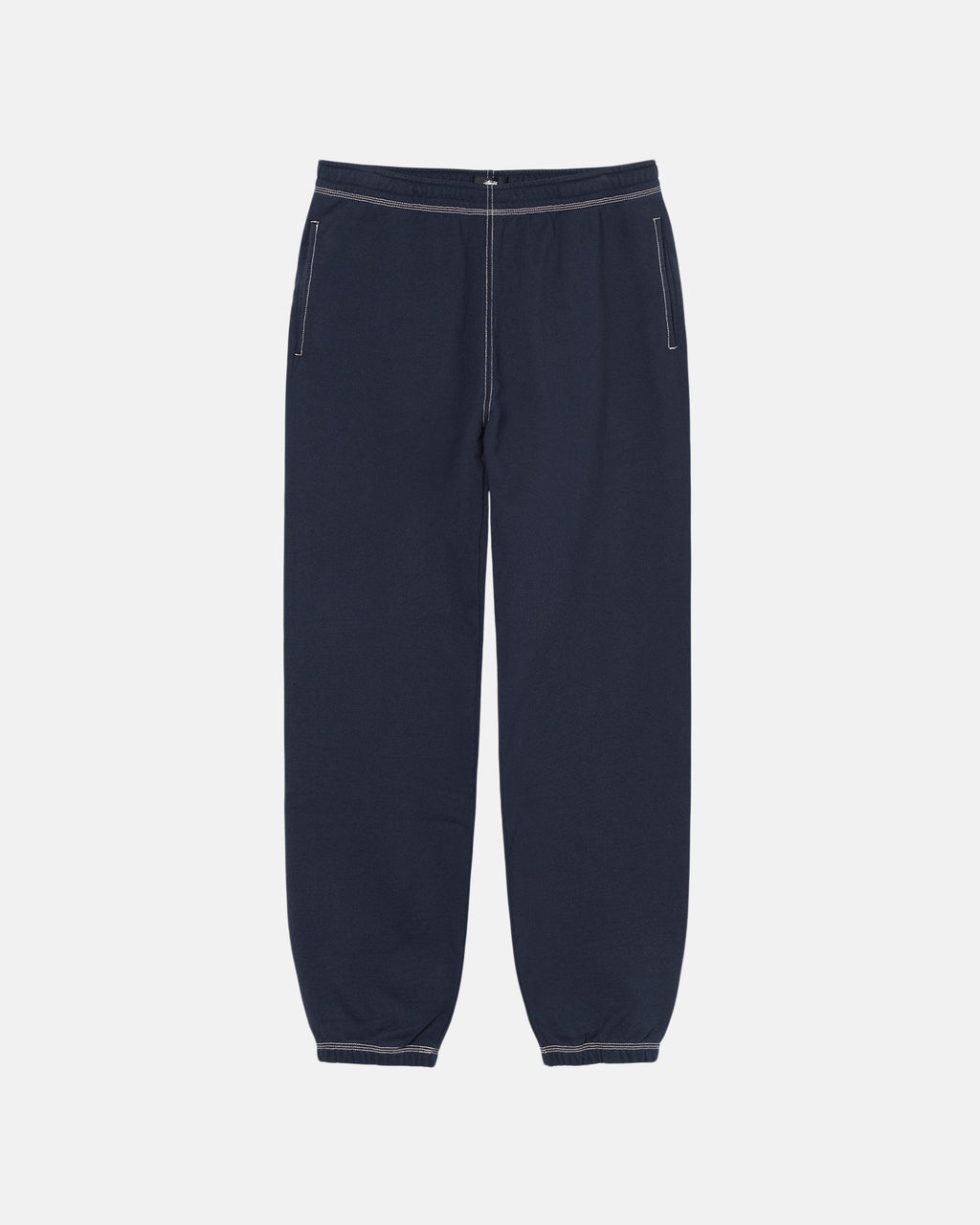 Stussy Contrast Stitch Label Pantaloni Blu Marino | 275RFUVMW