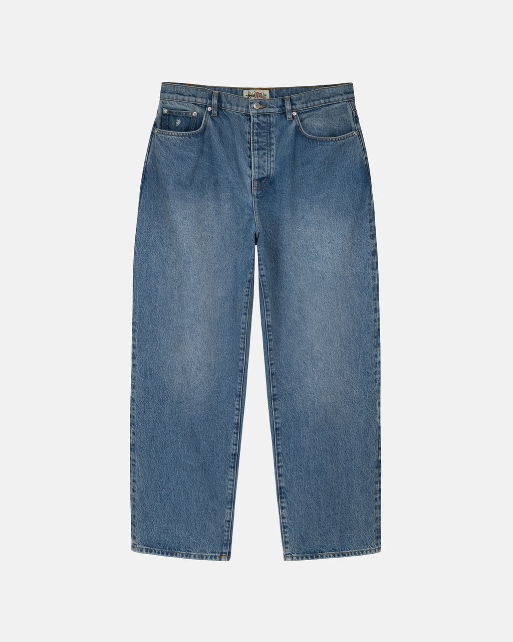 Stussy Denim Big Ol' Jeans Blu | 345ITPNRQ