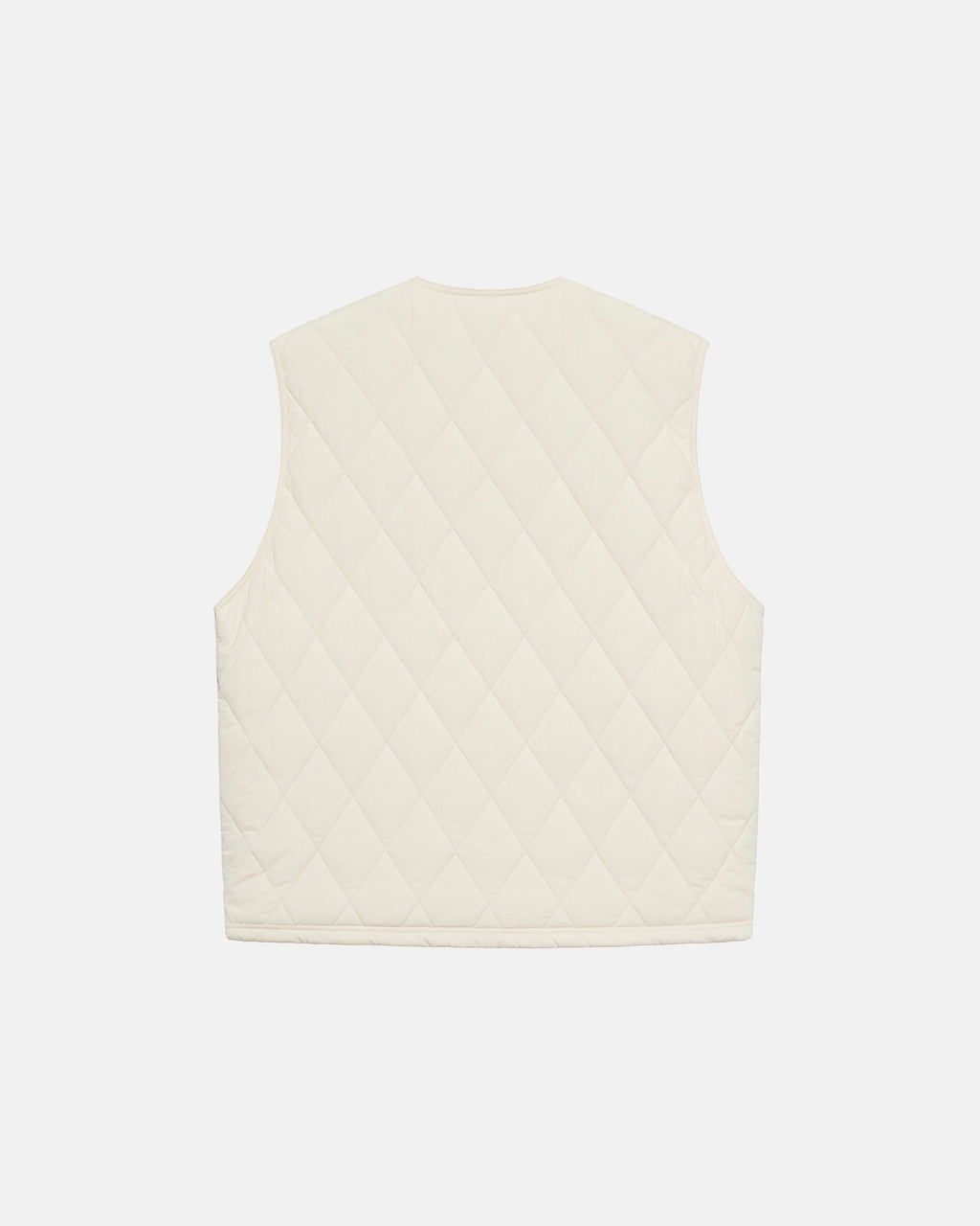 Stussy Diamond Trapuntato Gilet Crema | 736EFJVLD