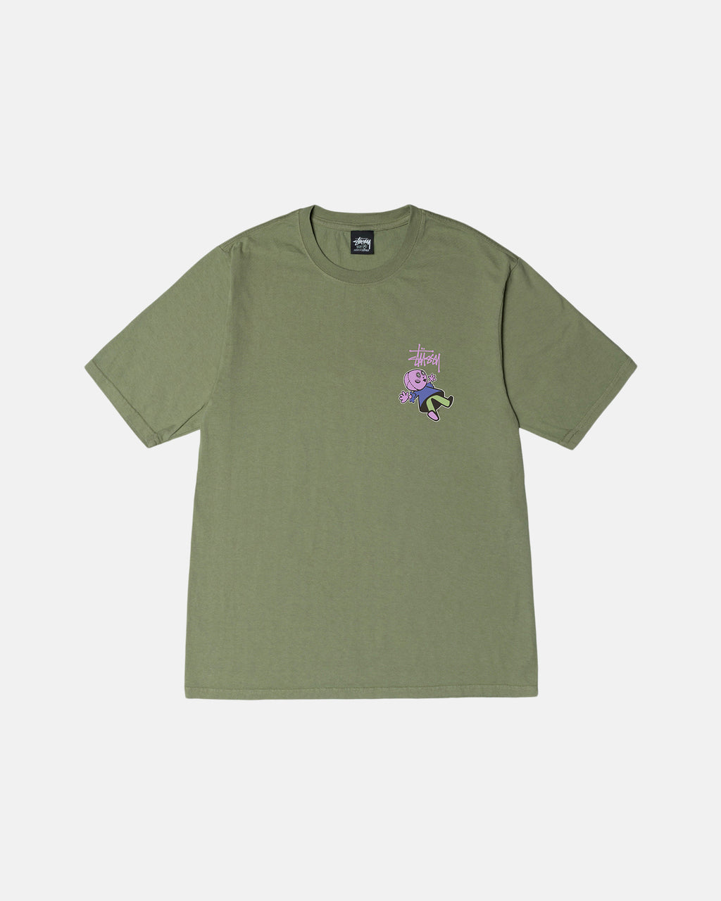 Stussy Dollie Pigment Dyed Magliette Running Artichoke | 142YCRBKS