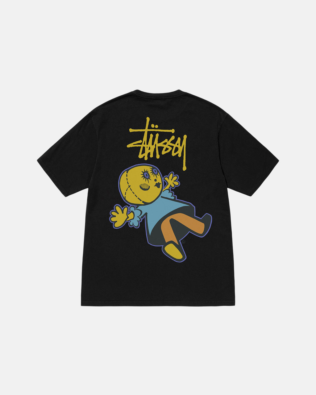 Stussy Dollie Pigment Dyed Magliette Running Nere | 480FGEAPZ