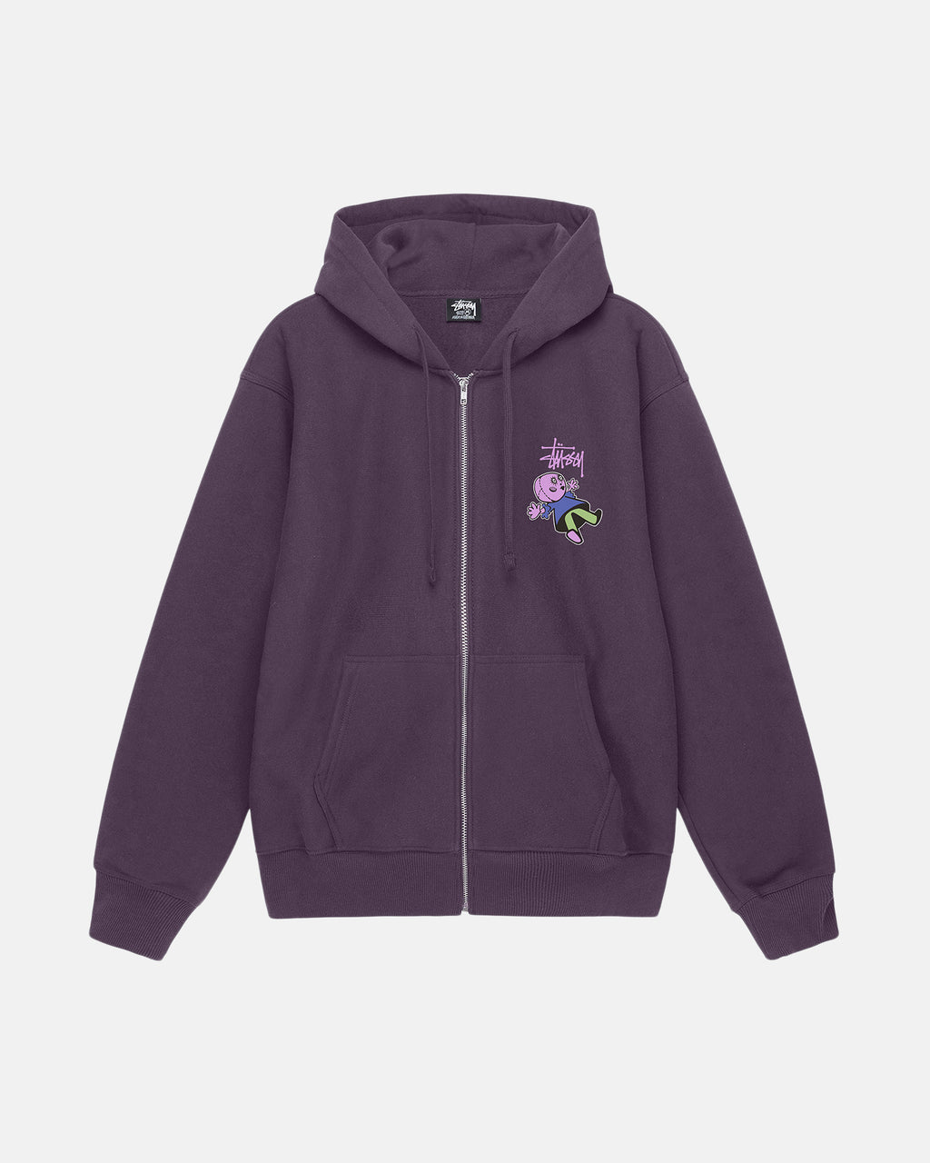 Stussy Dollie Zip Felpa con Cappuccio Viola | 673NXWJQC