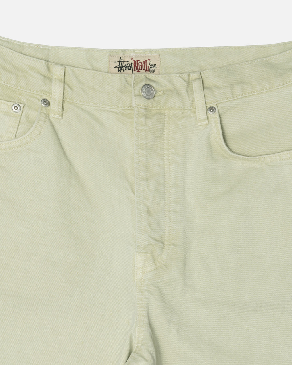 Stussy Double Dye Big 'ol Jeans Crema | 230OAYLBH