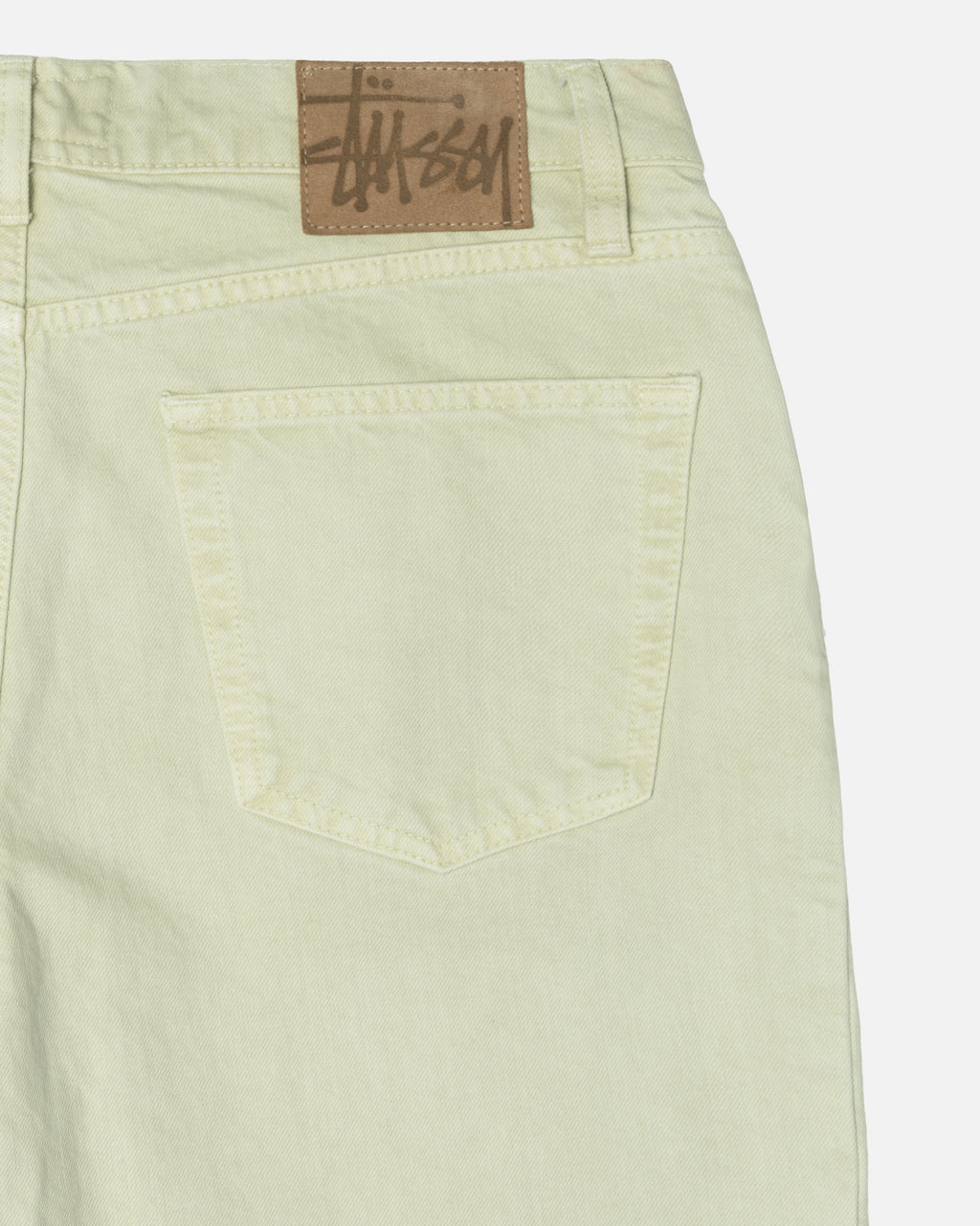 Stussy Double Dye Big 'ol Jeans Crema | 230OAYLBH