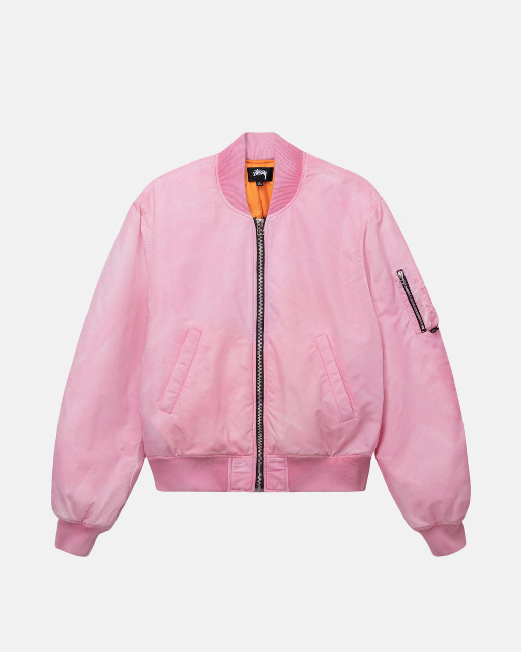 Stussy Dyed Nylon Bomber Giacche Rosa | 743YJRXCT