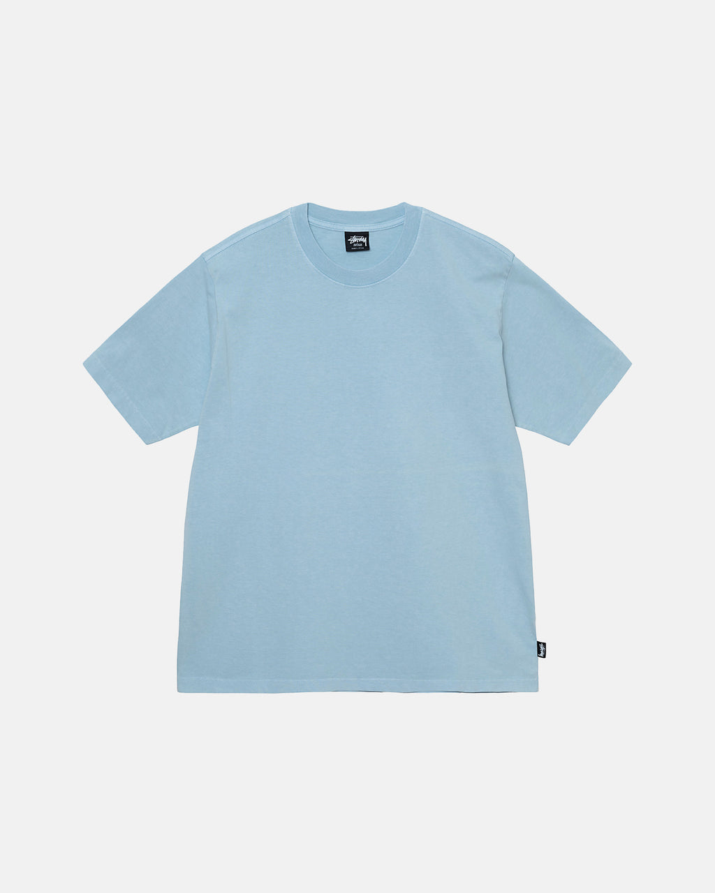 Stussy Heavyweight Pigment Dyed Crew Camicie Blu | 410ESYQCX