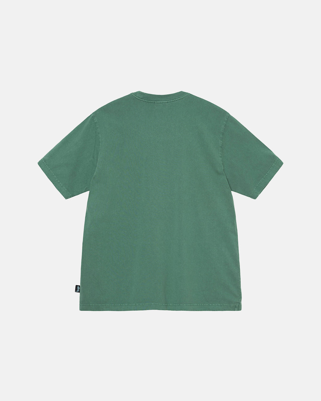 Stussy Heavyweight Pigment Dyed Crew Magliette Running Verdi Profondo | 574ZXQONC