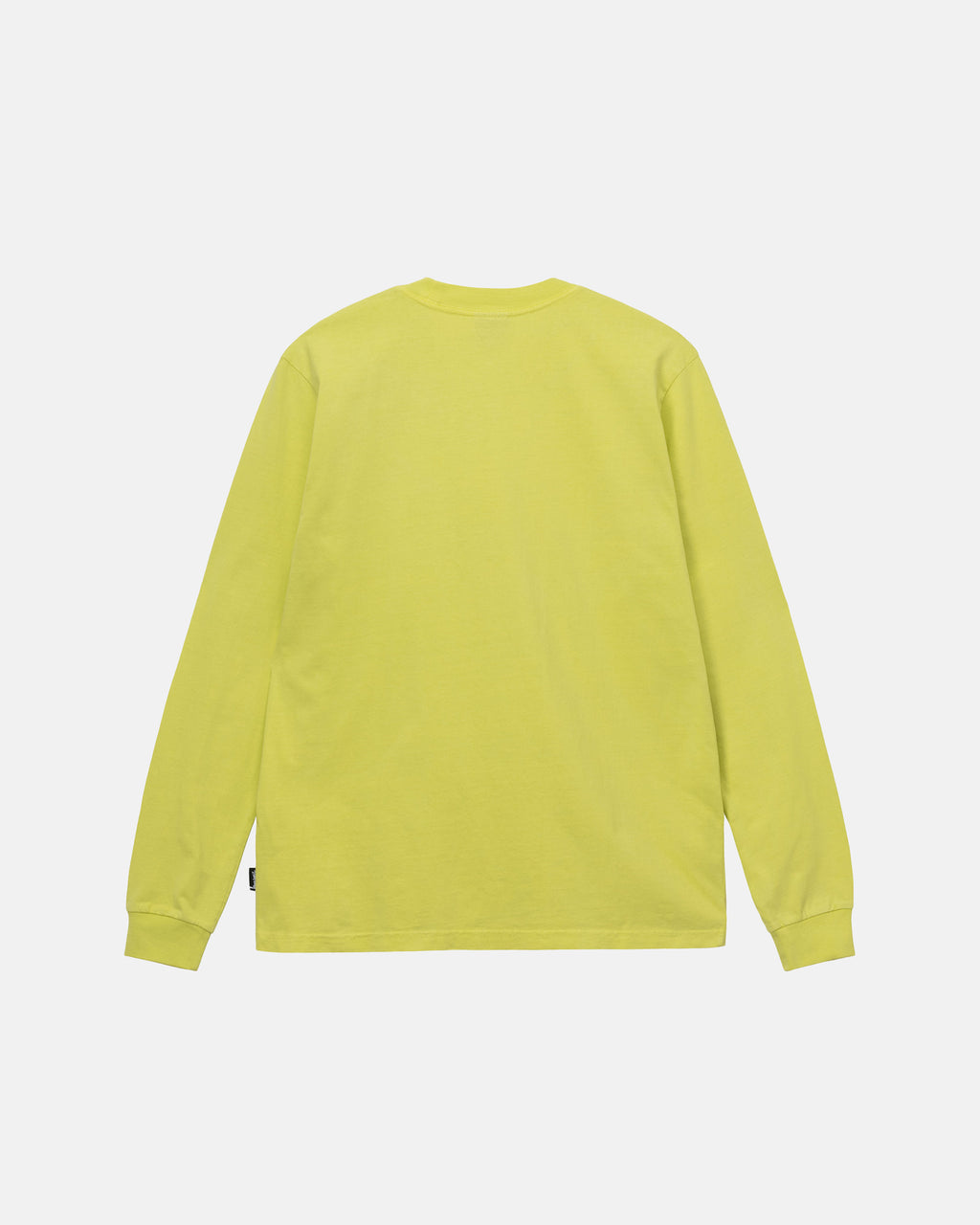 Stussy Heavyweight Pigment Dyed Ls Crew Magliette Running Gialle | 380GYVZPJ