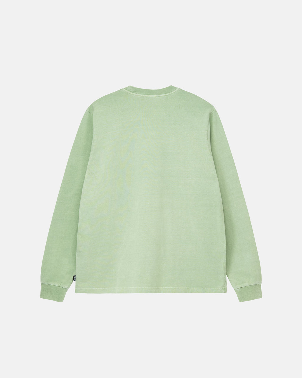 Stussy Heavyweight Pigment Dyed Ls Crew Magliette Running Verdi | 928LWONDA