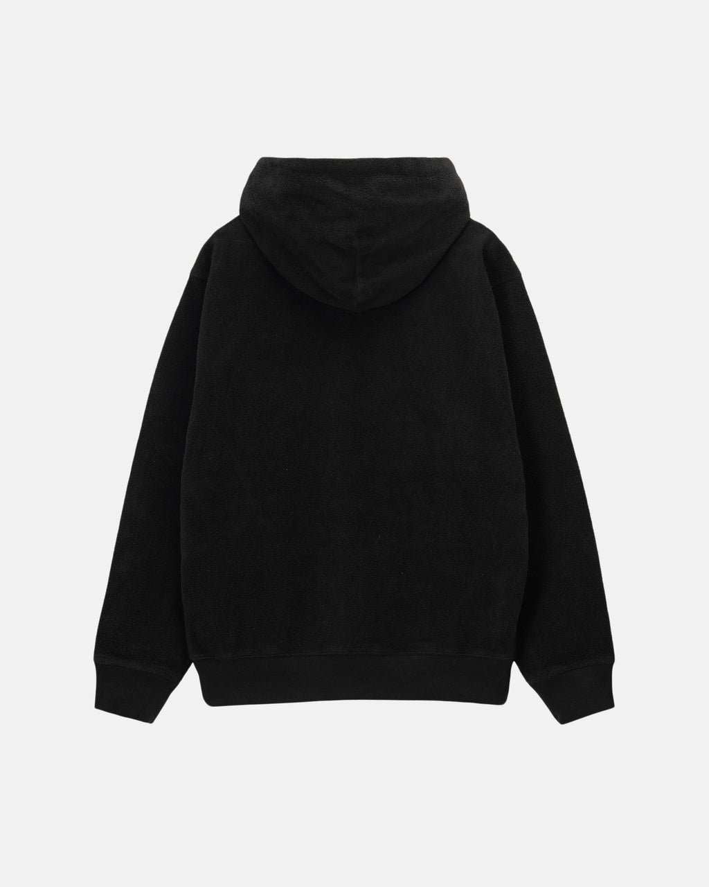 Stussy Inside Out Fleece Felpa con Cappuccio Nere | 840UTGOSE