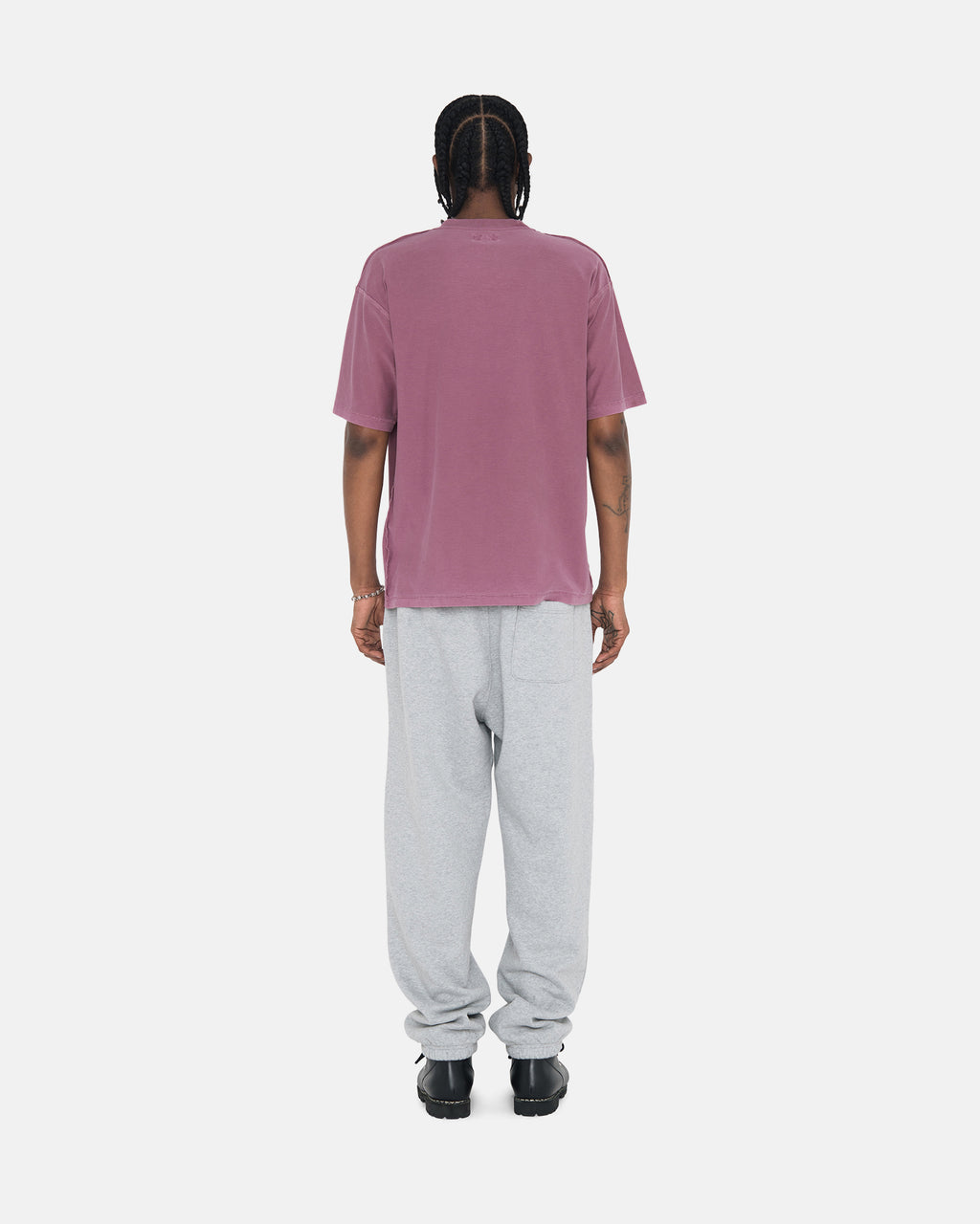 Stussy Lazy Magliette Running Viola | 637WAEQPS