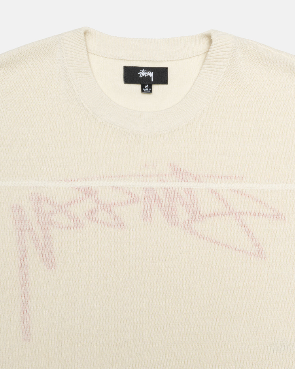 Stussy Leggere Football Crew Camicie Beige | 670HIZENC