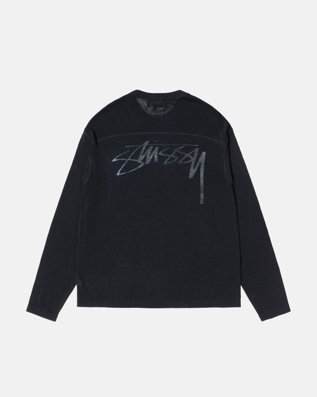 Stussy Leggere Football Crew Maglioni Nere | 704SPGCMJ