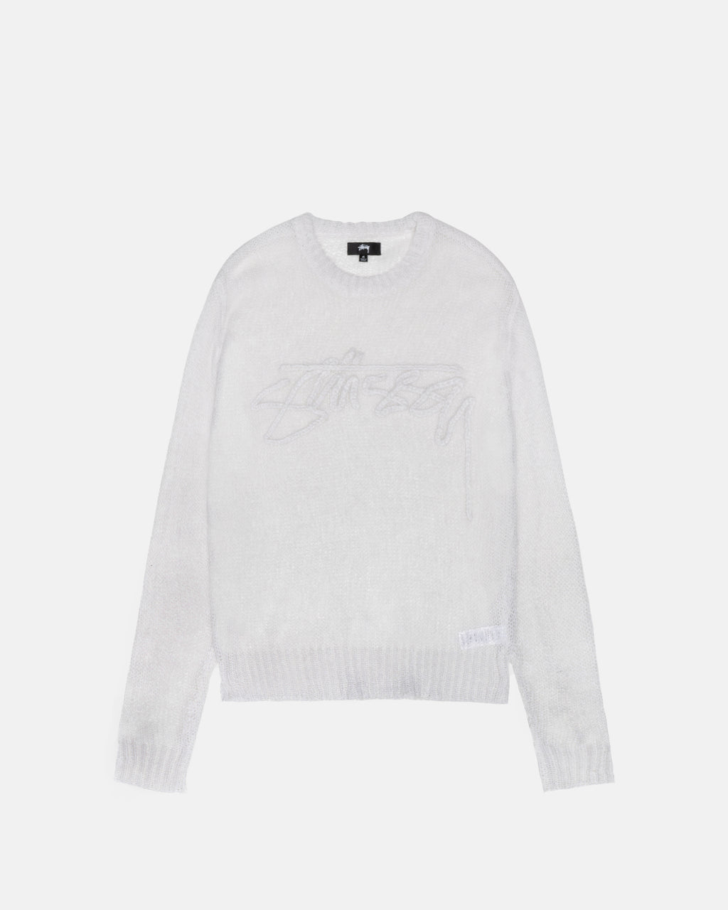 Stussy Loose Knit Logo Maglioni Beige | 208CGDKXE