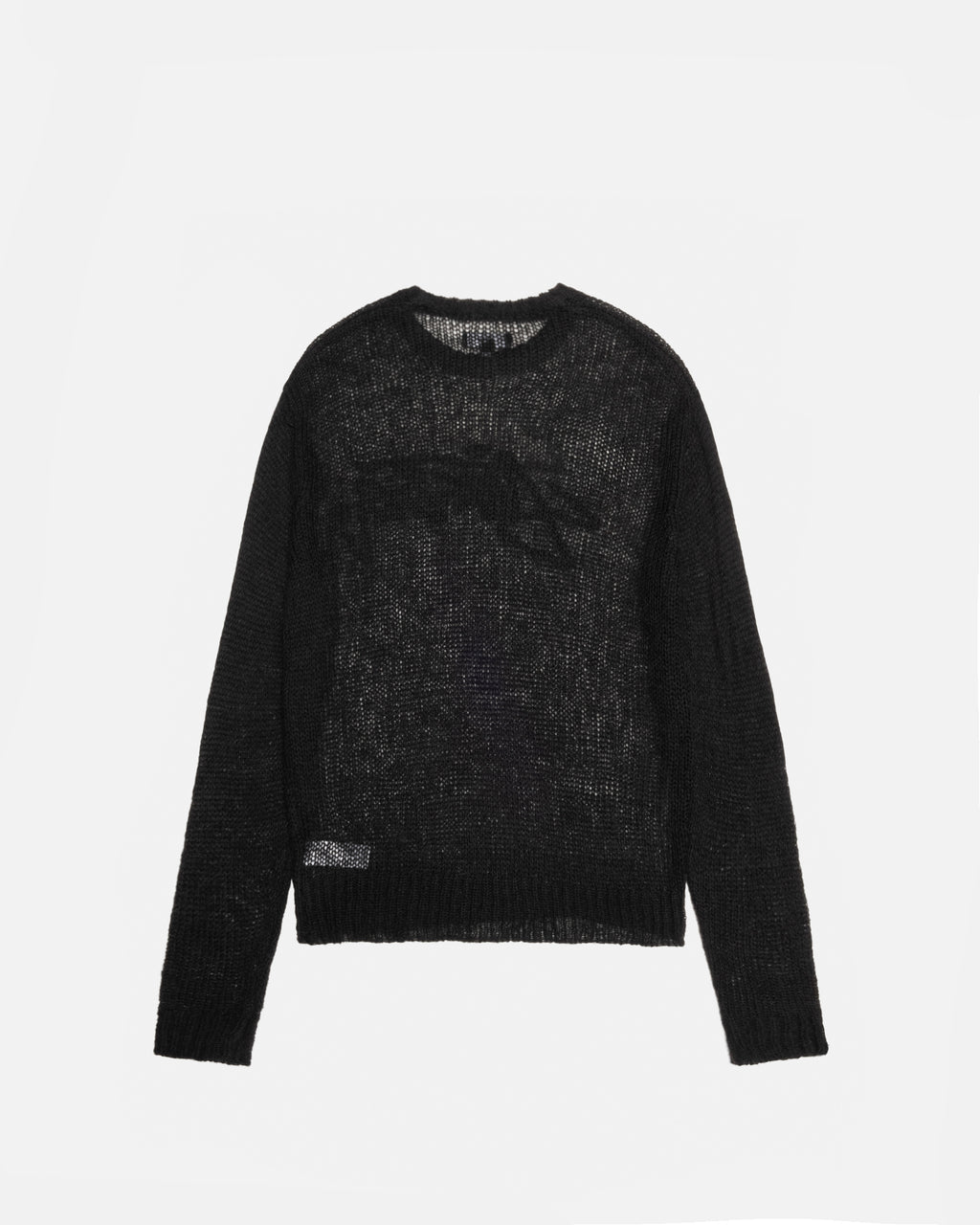 Stussy Loose Knit Logo Maglioni Nere | 174ZKDEYU