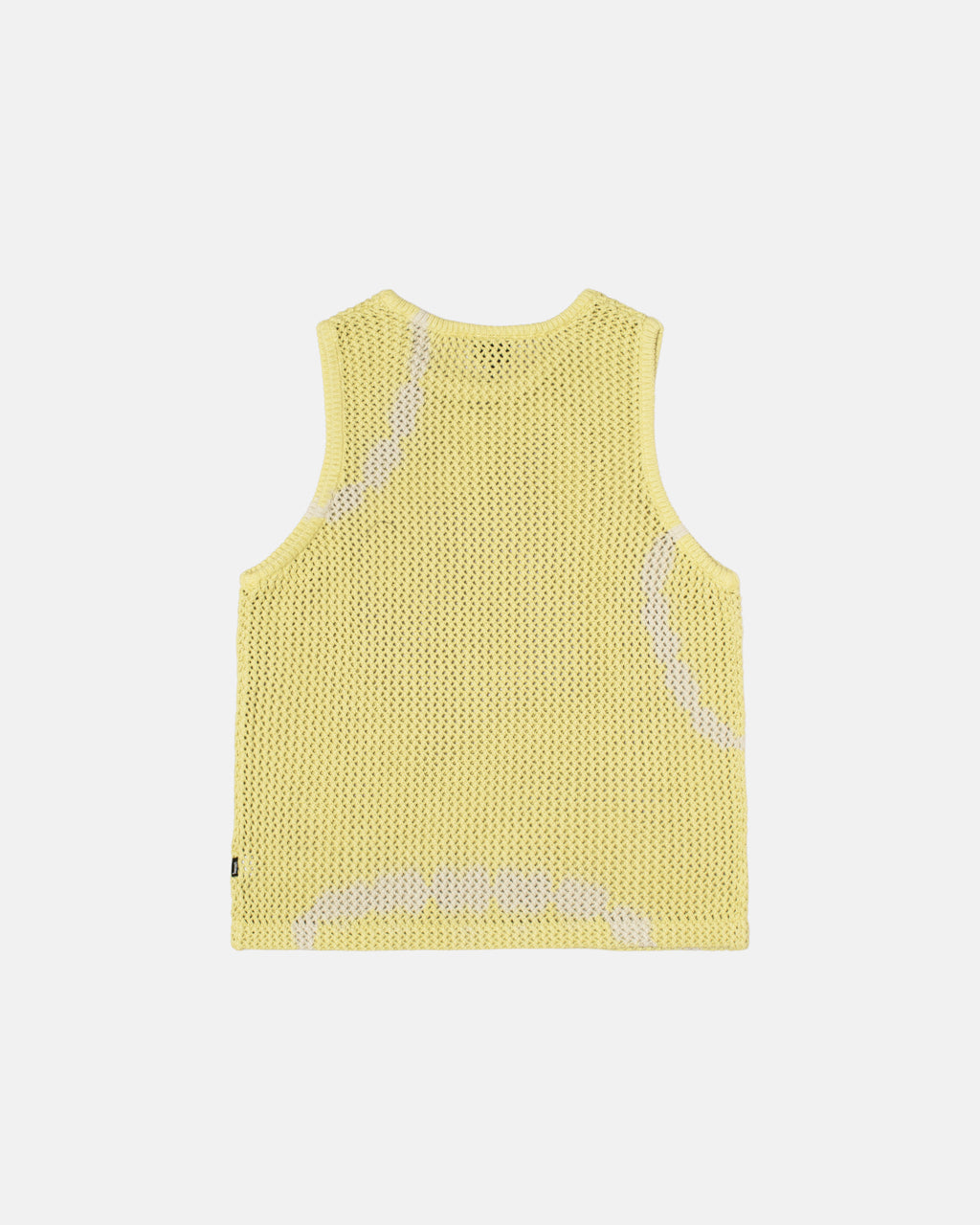 Stussy O'dyed Heavyweight Mesh Canotta Gialle | 730SRVCND