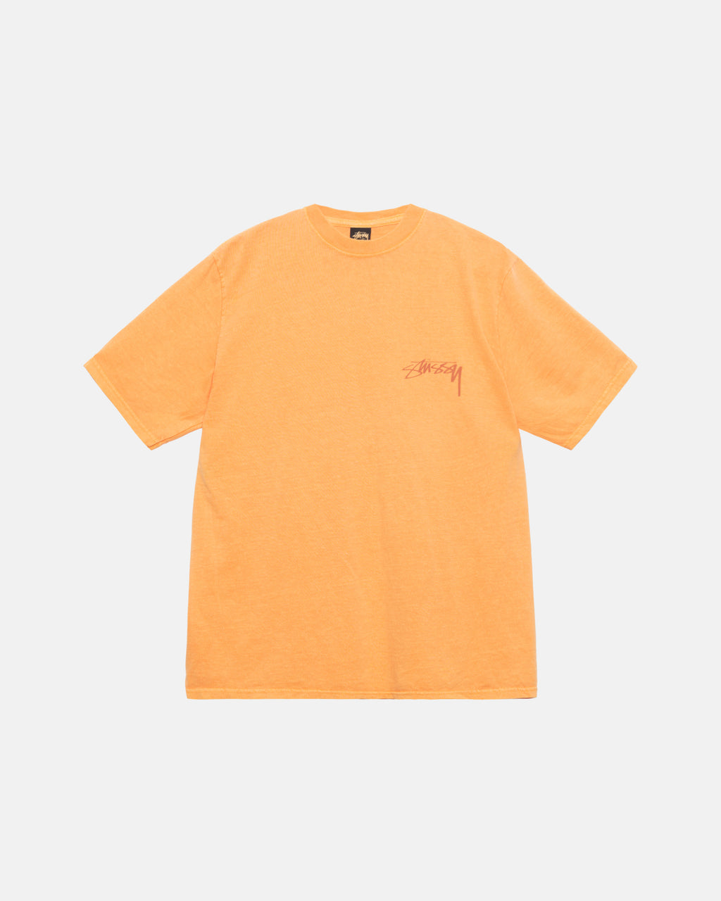 Stussy Our Legacy Dot Pigment Dyed Magliette Running Albicocca | 275VBQPYX